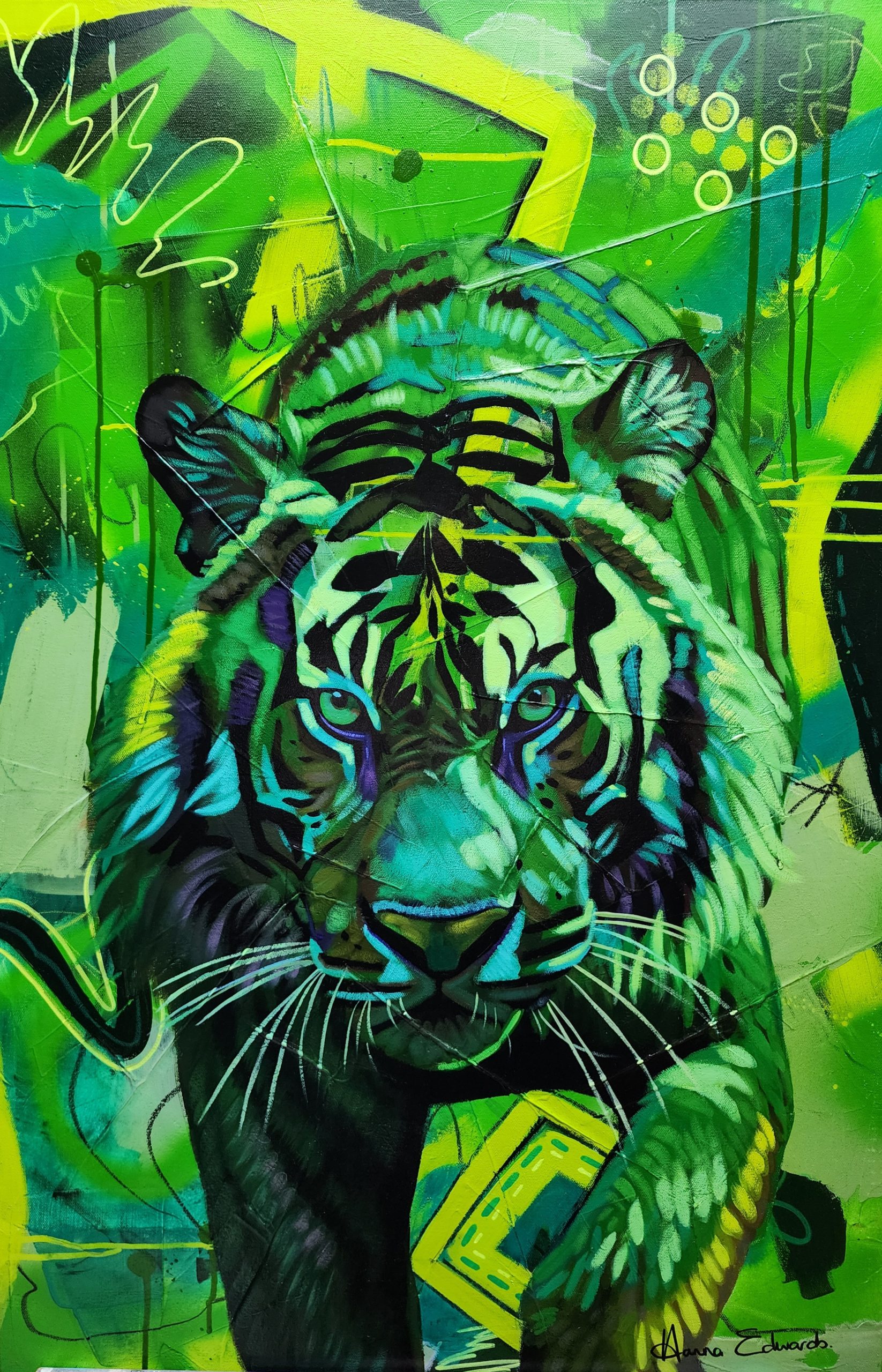 Hanna Edwards Art Stronger Than Yesterday Front View