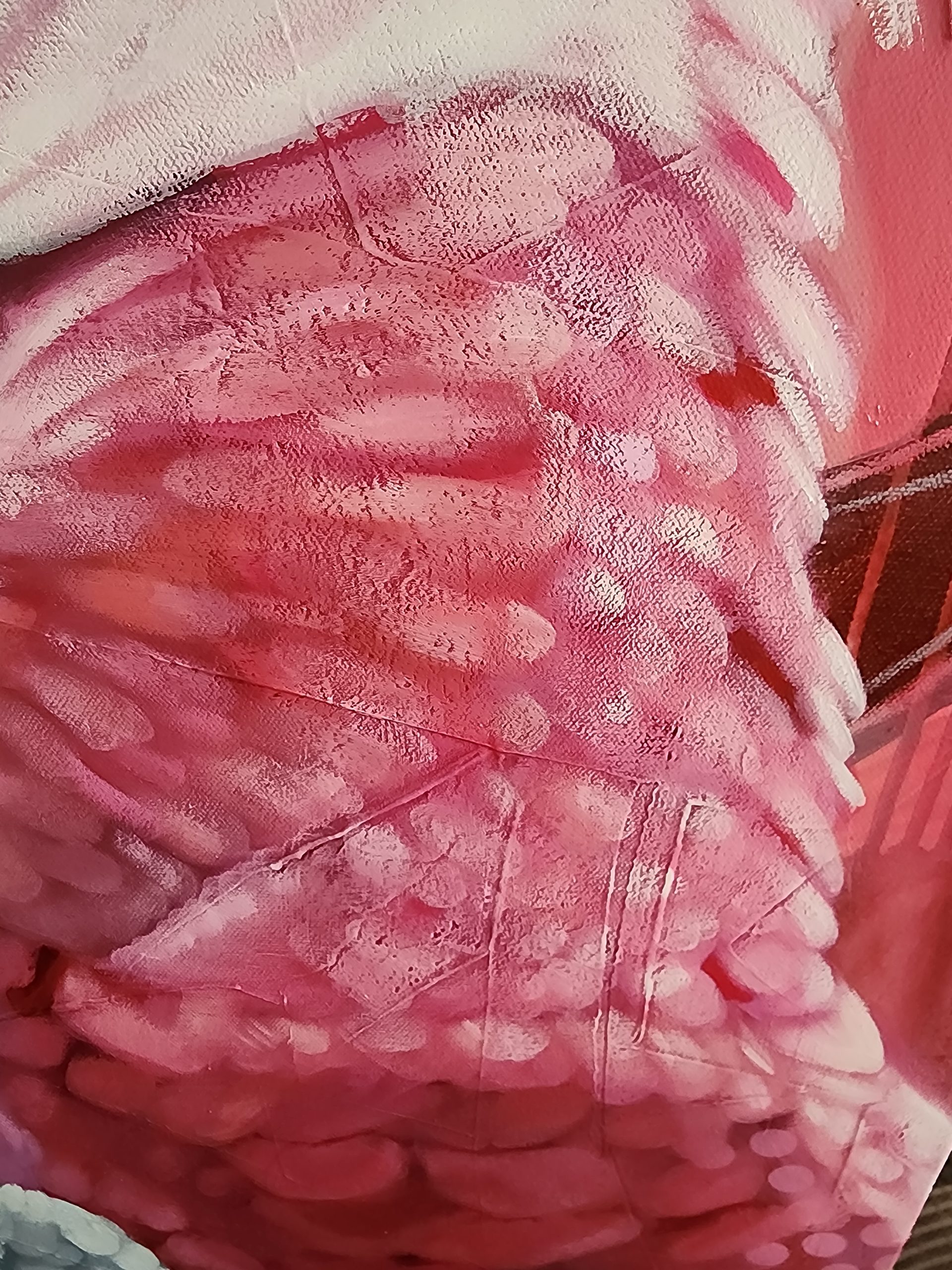 Hanna Edwards Art Pave Your Own Way Galah Texture