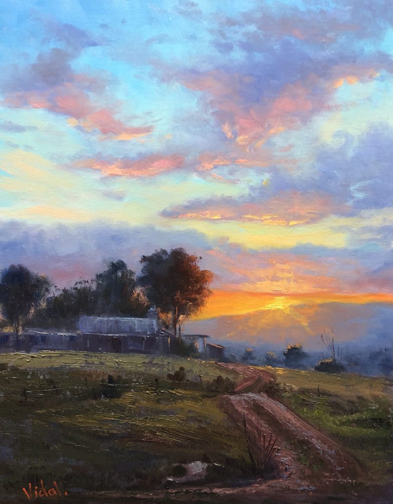 Sunset at Mt Little Flinders Ranges