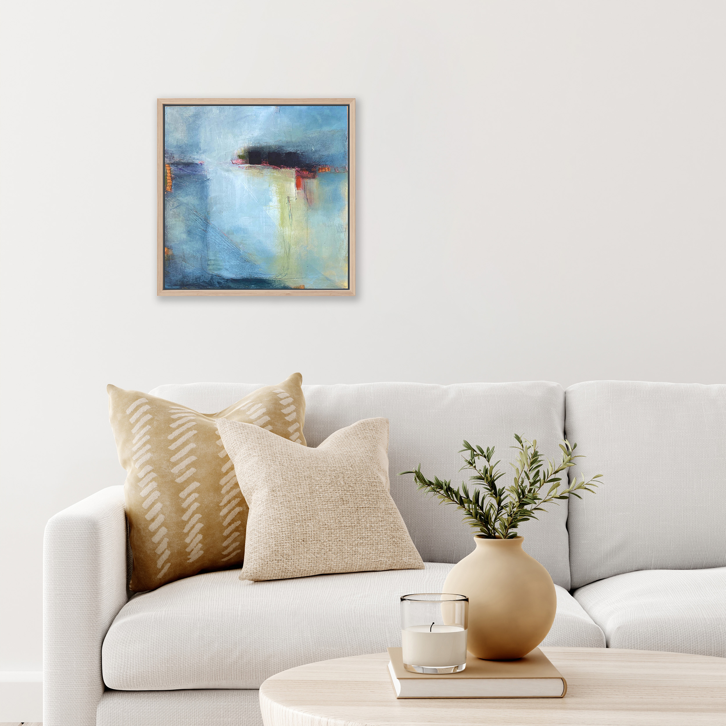 Warehouses Styled With White Sofa