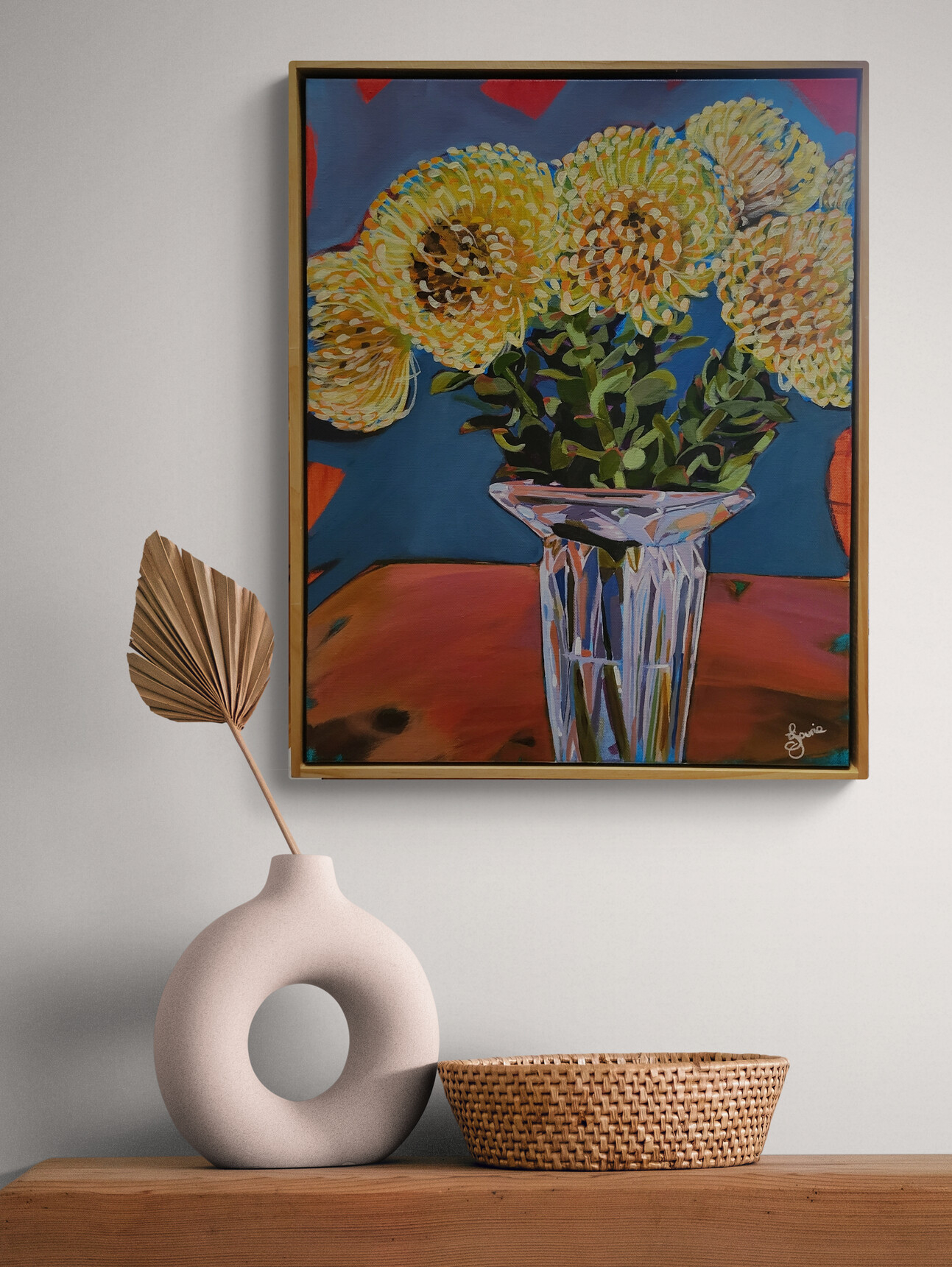 Close Up View Of A Mantelpiece 1