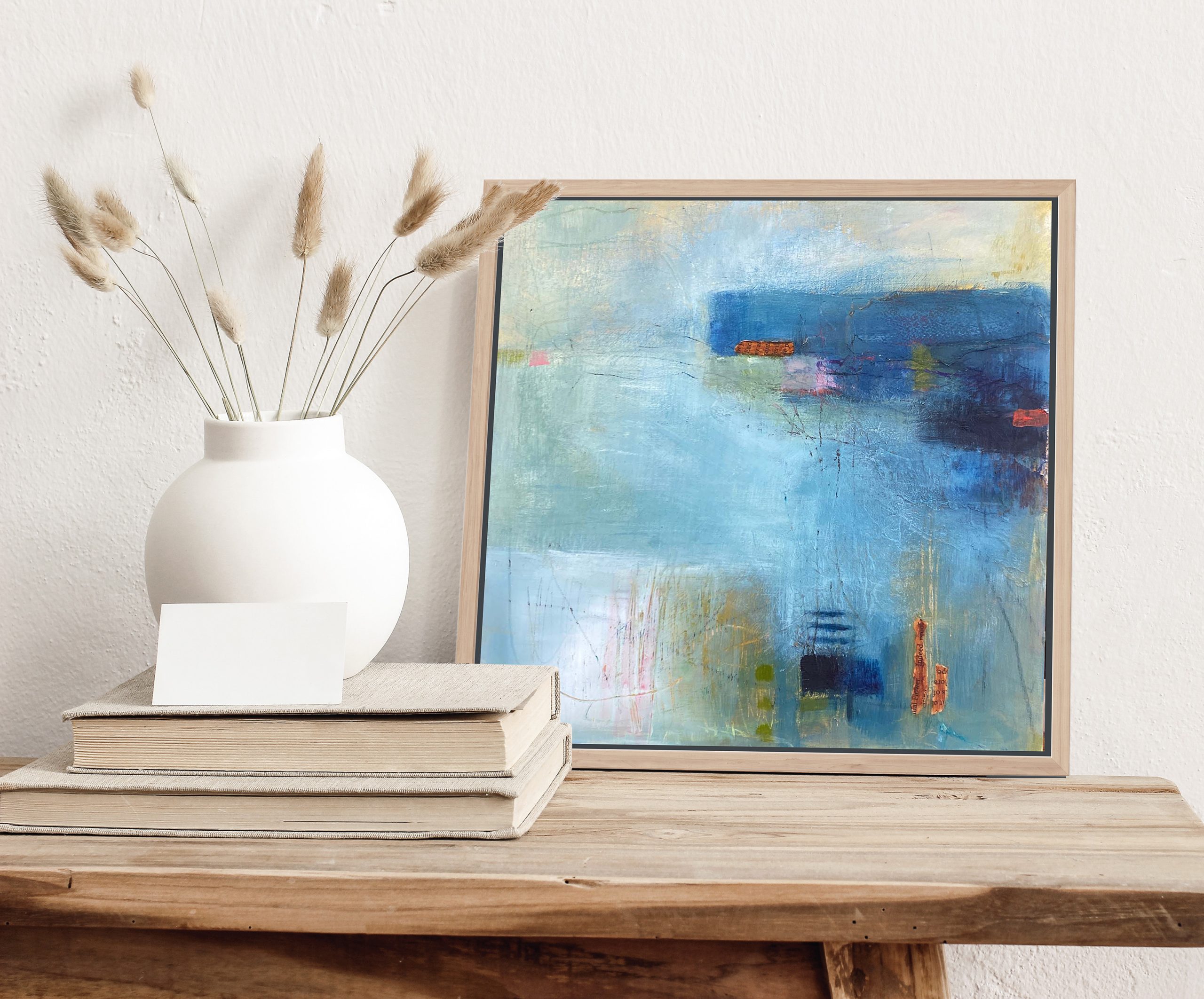 Shipping Lanes Styled On Weathered Shelf