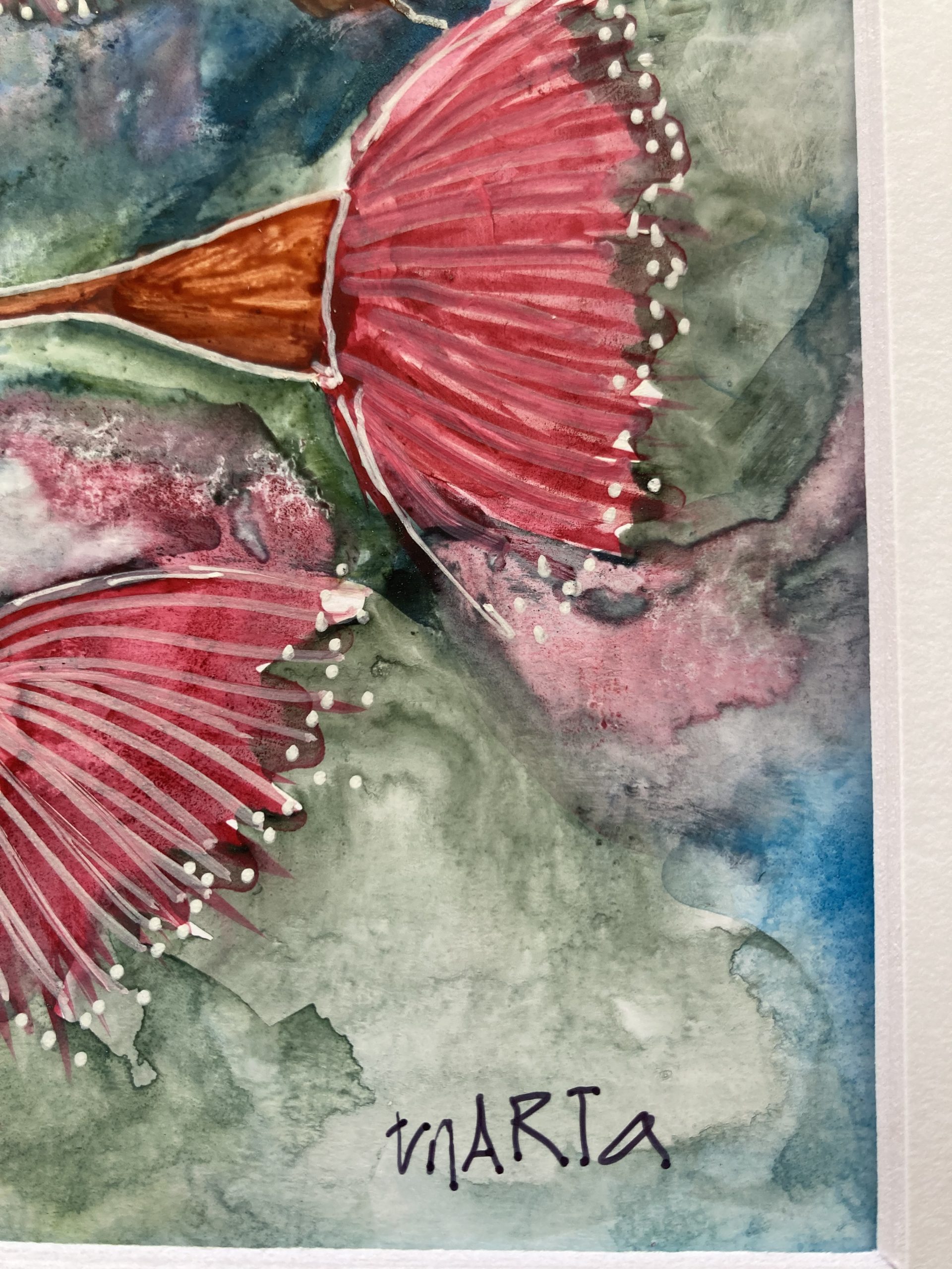 Mbj 408 Pink Gum Flowers Signature