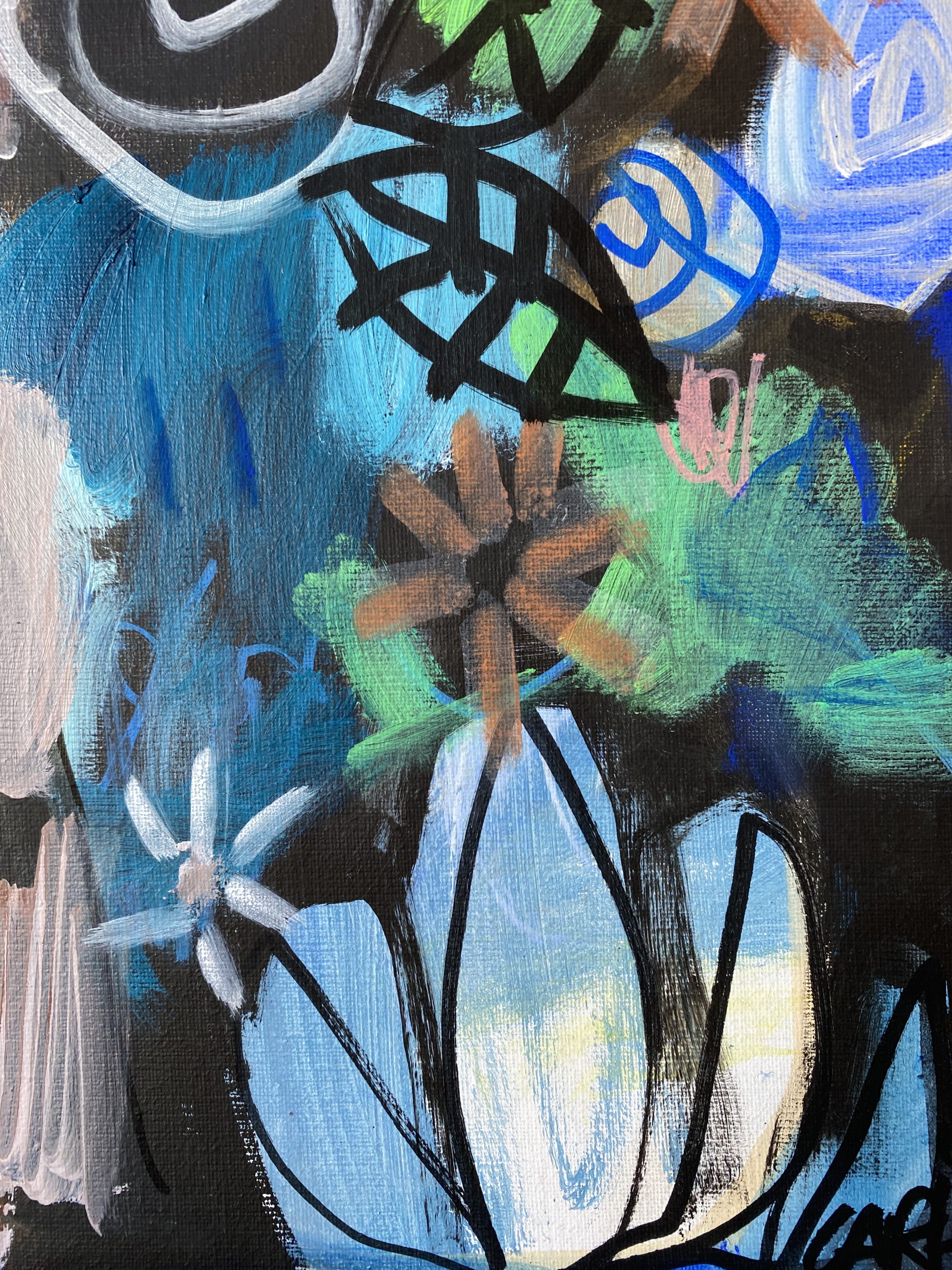 Carita Farrer Spencer Arch Queen Blue Heaven Detail1