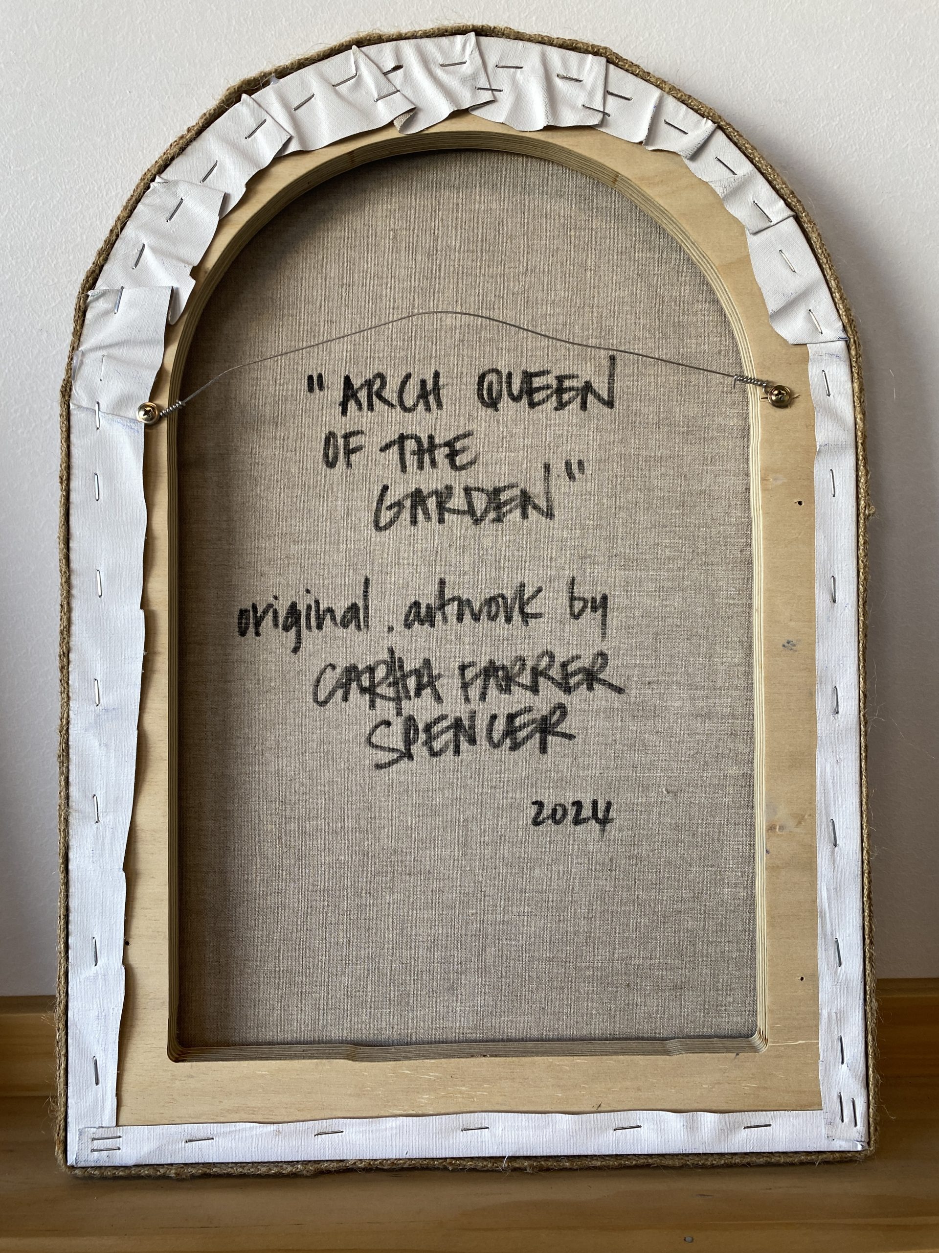 Carita Farrer Spencer Arch Queen Of The Garden Signature