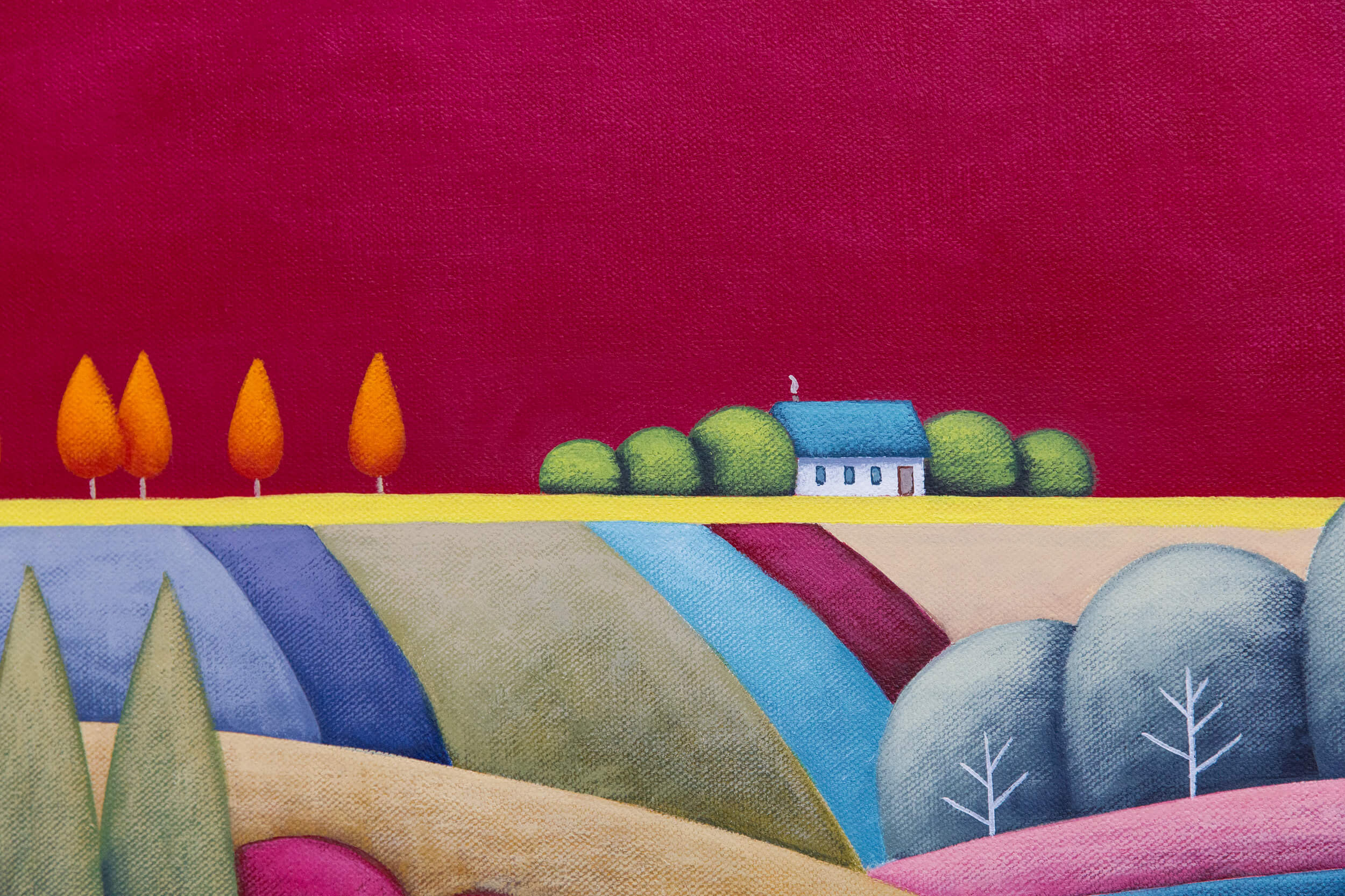 Queen Pink 20x24 Closeup