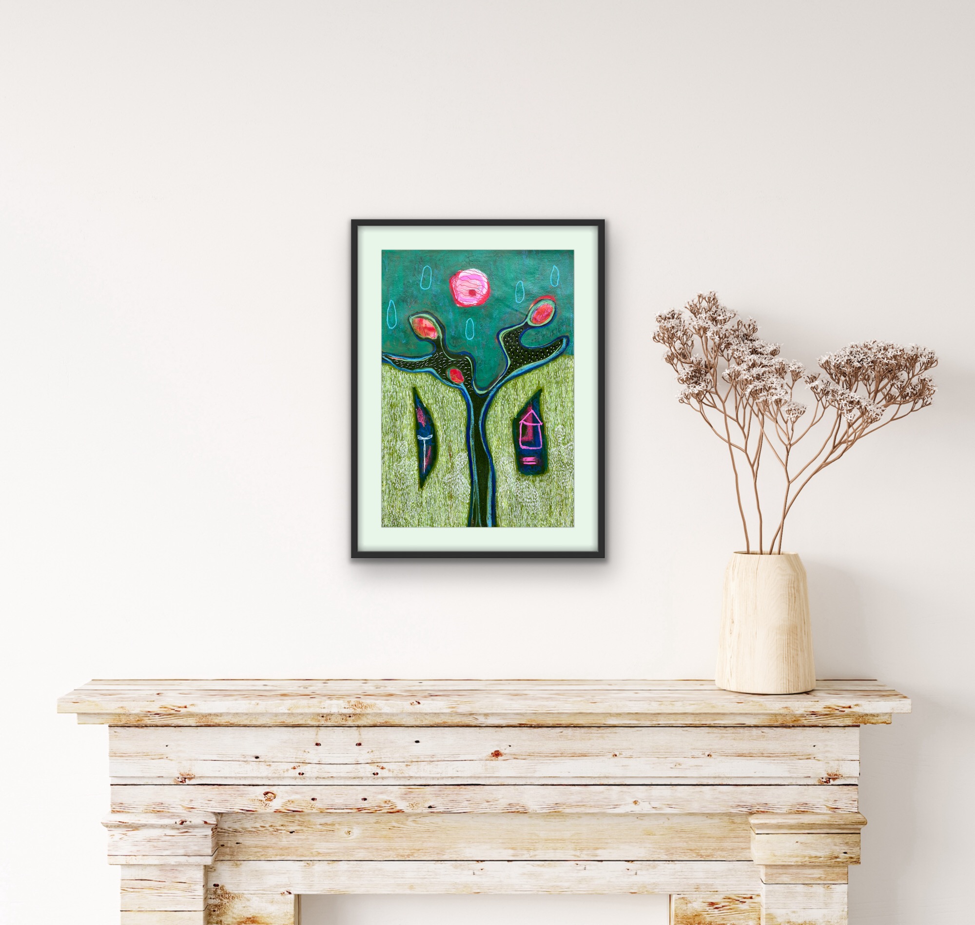 What Is Insitu Framed Above Table