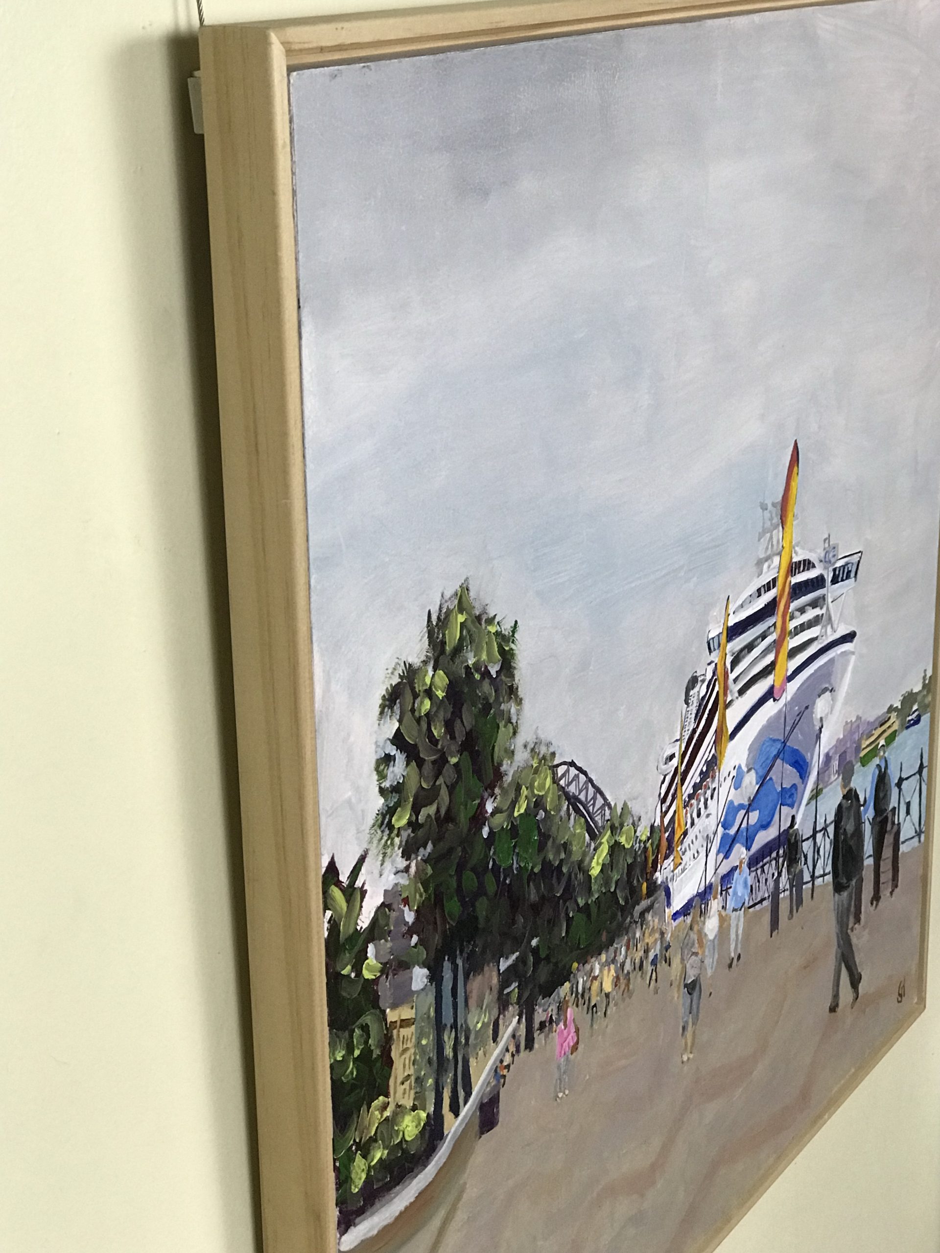 Cruise Liner Circular Quay Edge