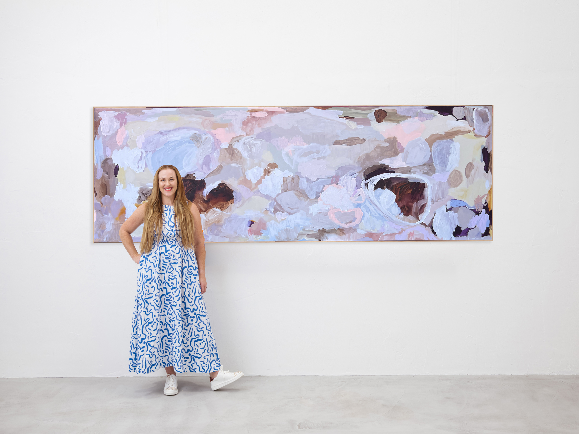 Abstract Art Australia Rebecca Koerting Modern Cott Summer Studio Artist W