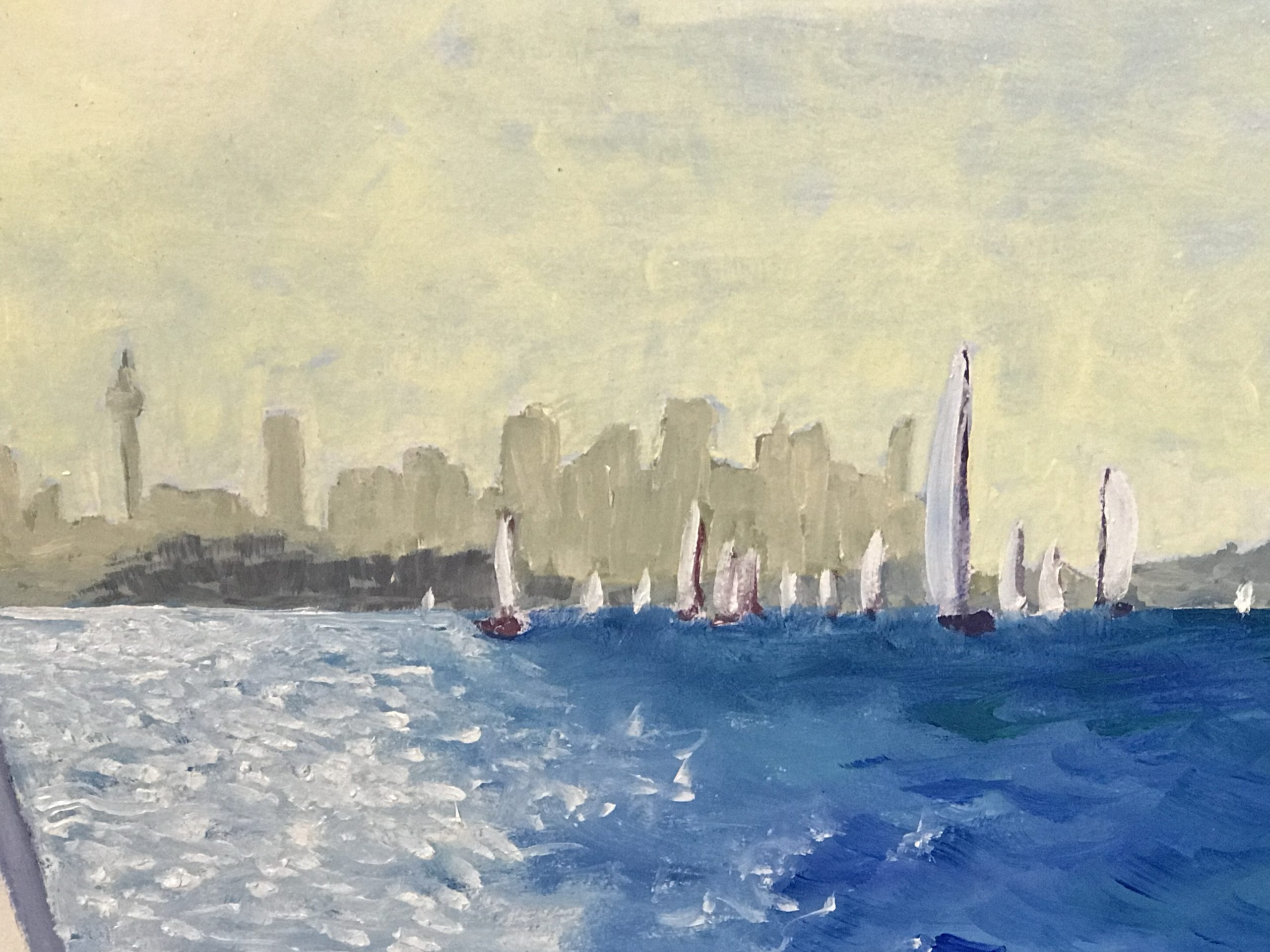 Detail Harbour Afternoon Sailing