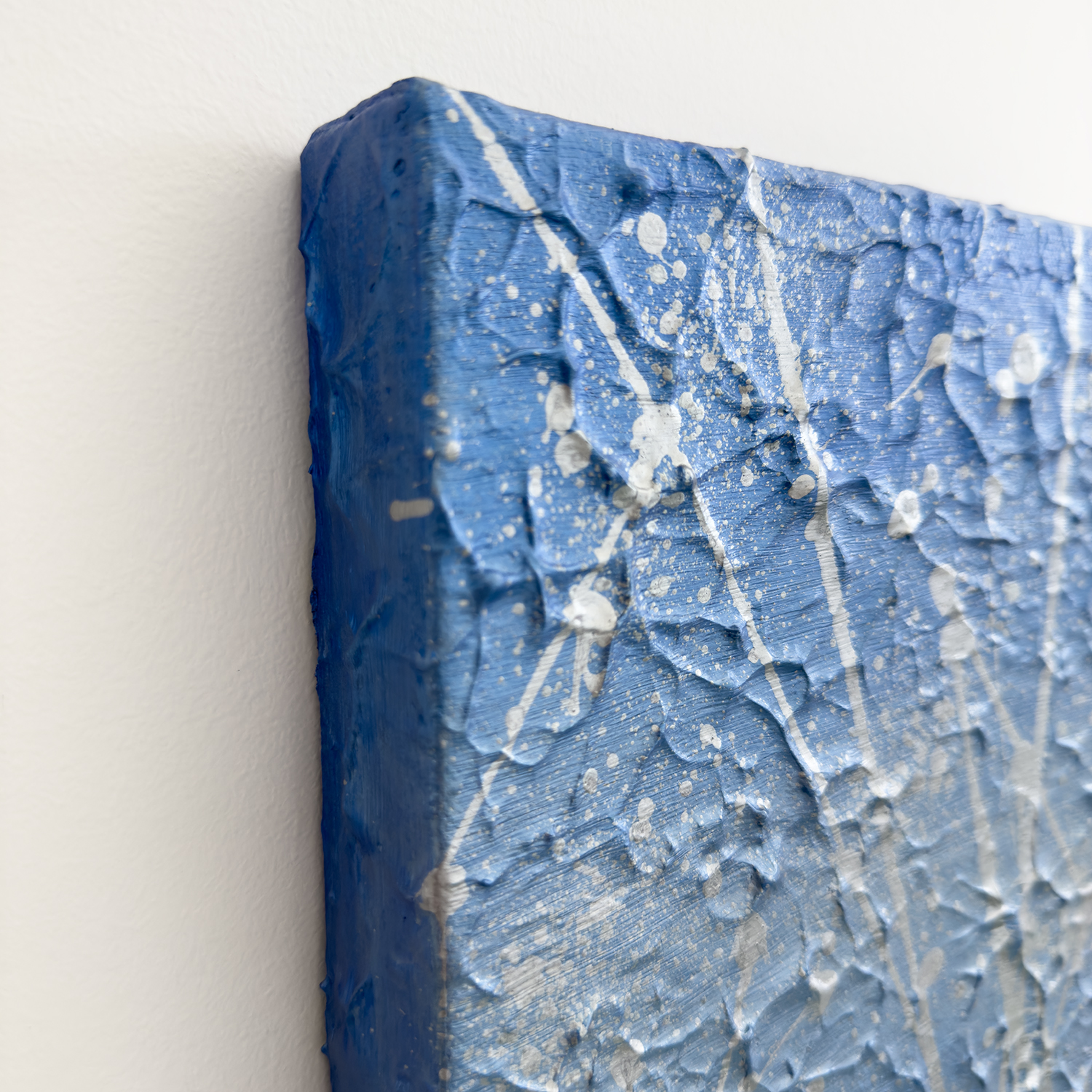 Ocean Mist Original Abstract Painting Right Edge