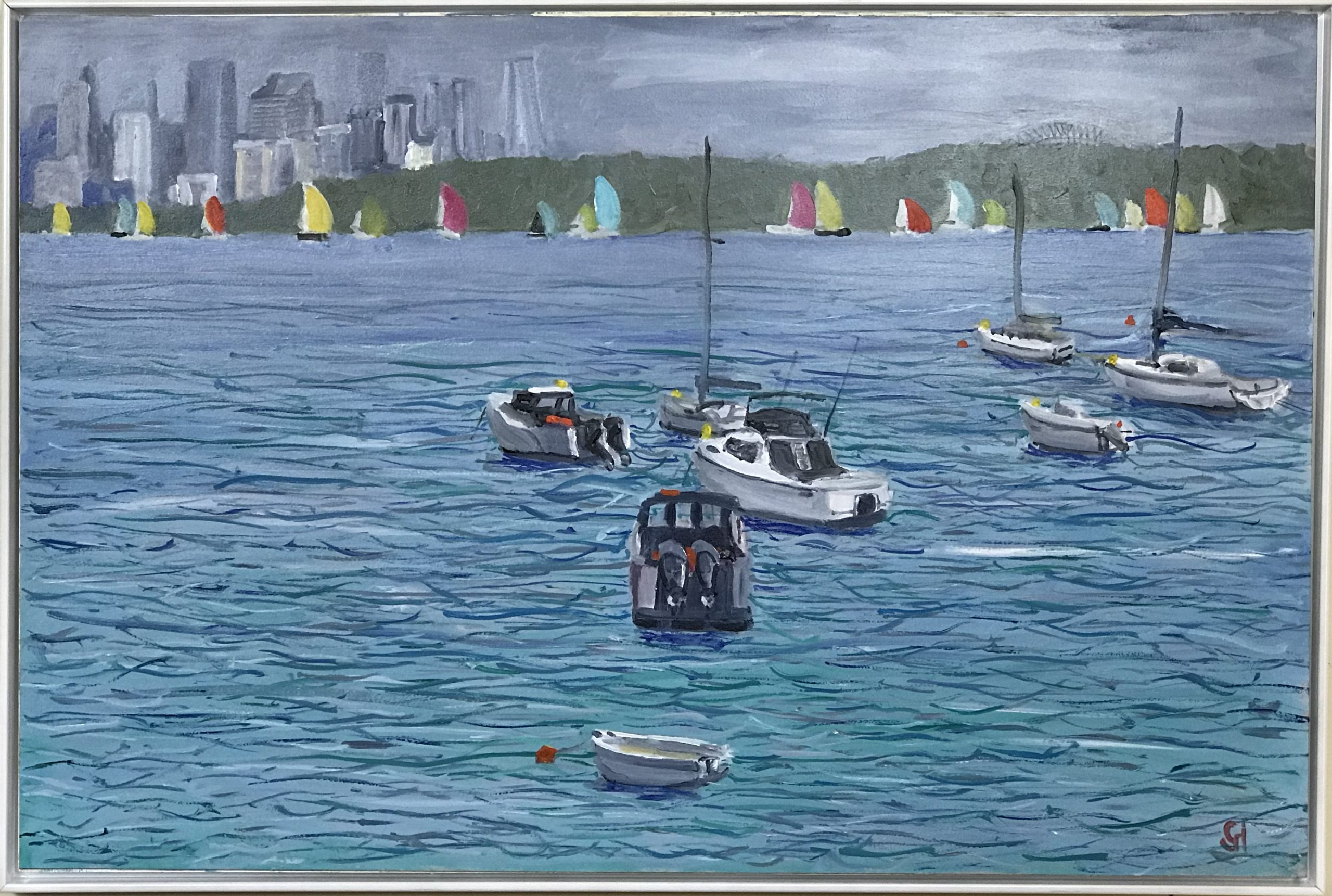 Framed View From Watsons Bay