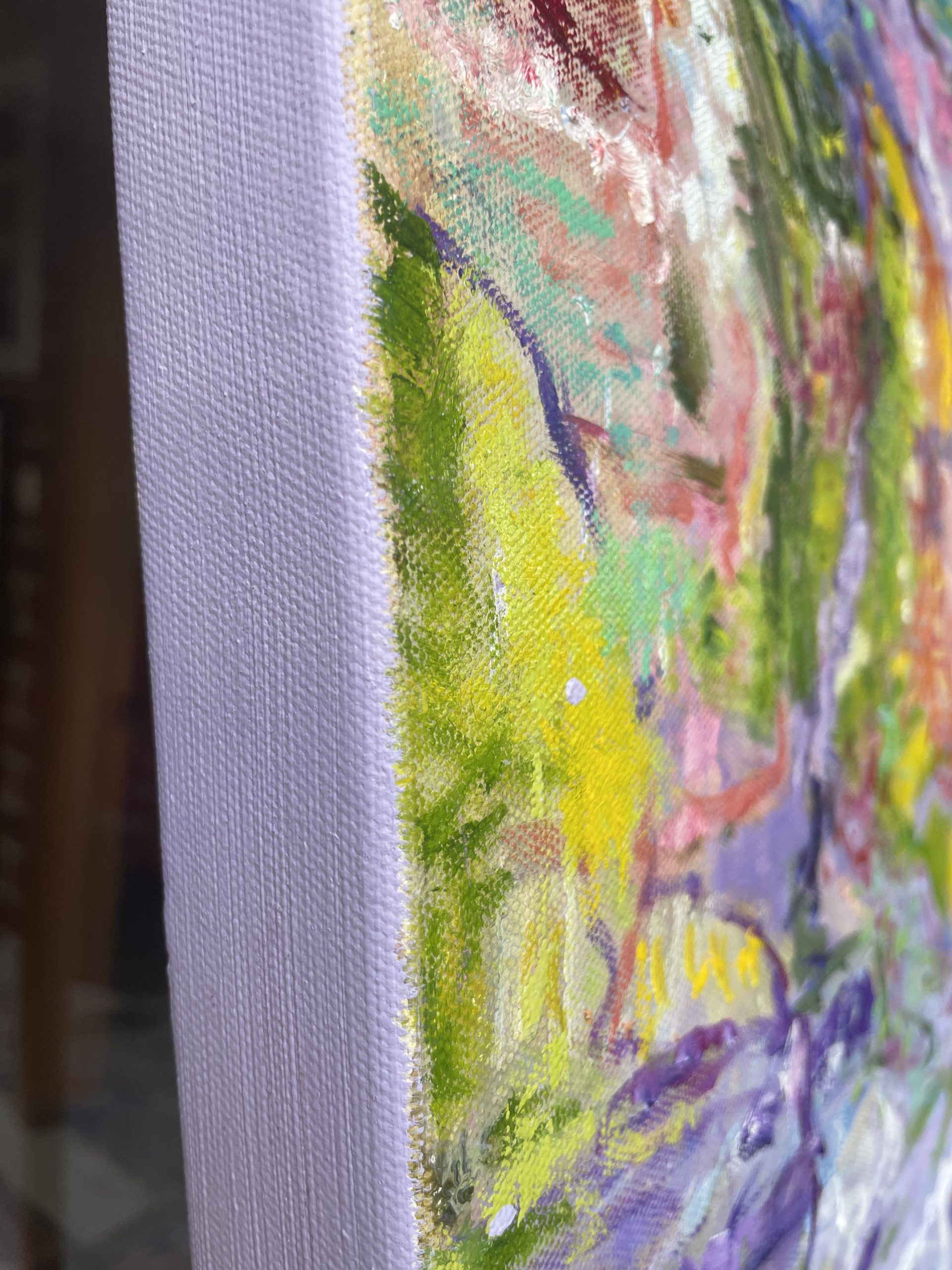 First There Was An Orange Rose Side View