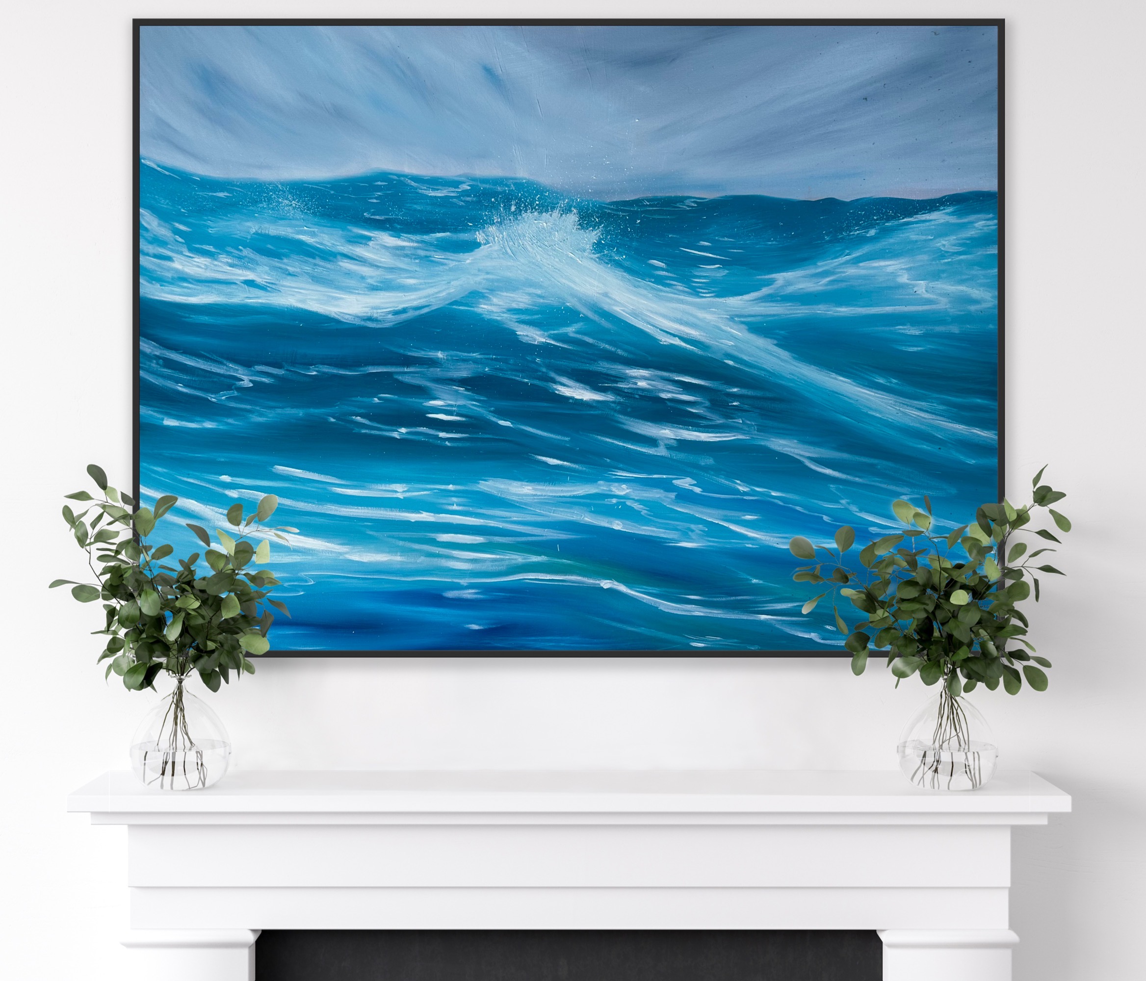 Black Frame Alanah Jarvis Ocean Art