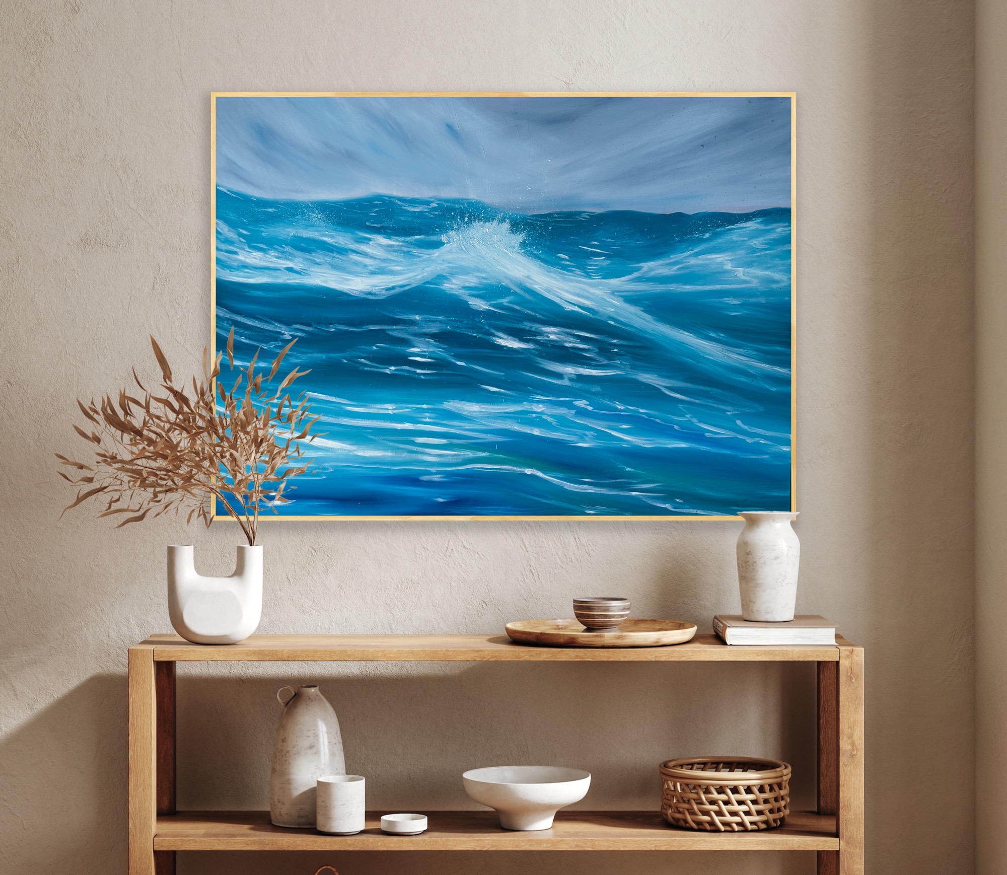 Timber Interior Alanah Jarvis Ocean Art