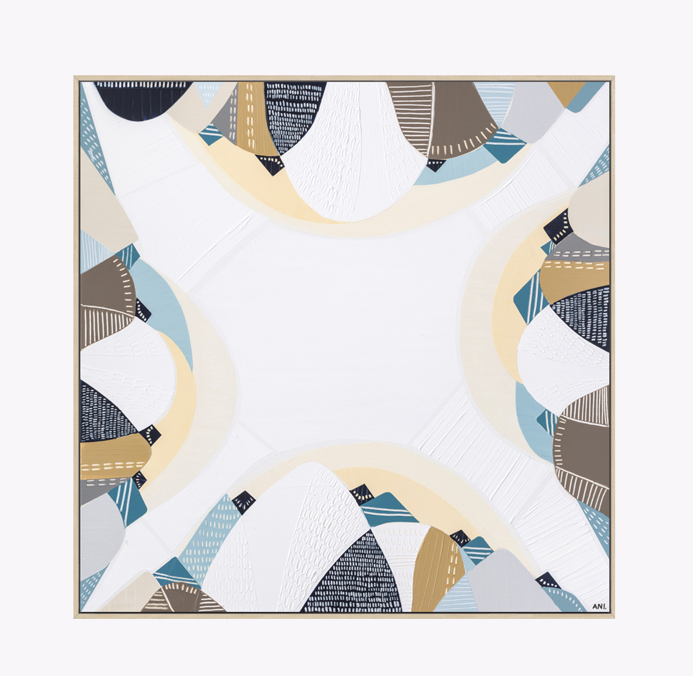 Australian Coast With Frame