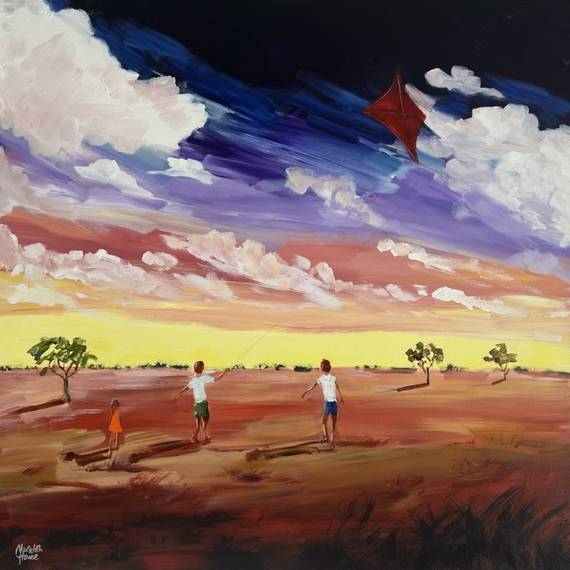 Sunset and the Red Kite