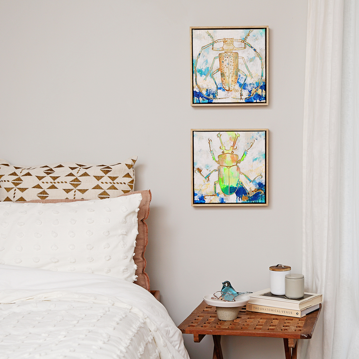 Lr 135 Tropical Art Smith And Brooks Art Matching Art Large Scale Blue Art Holiday Vibes Coastal Interiors