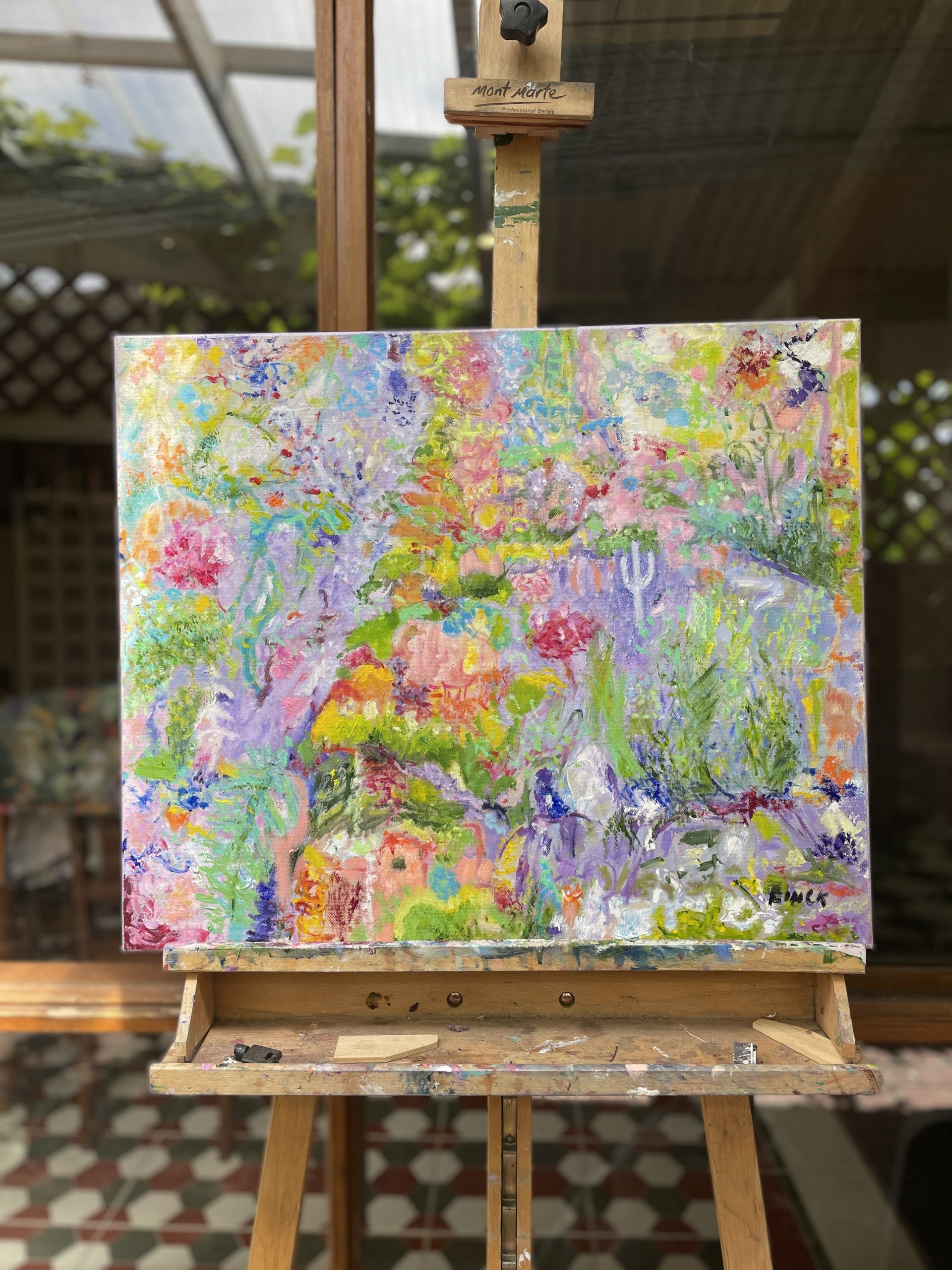 First There Was An Orange Rose Studio View