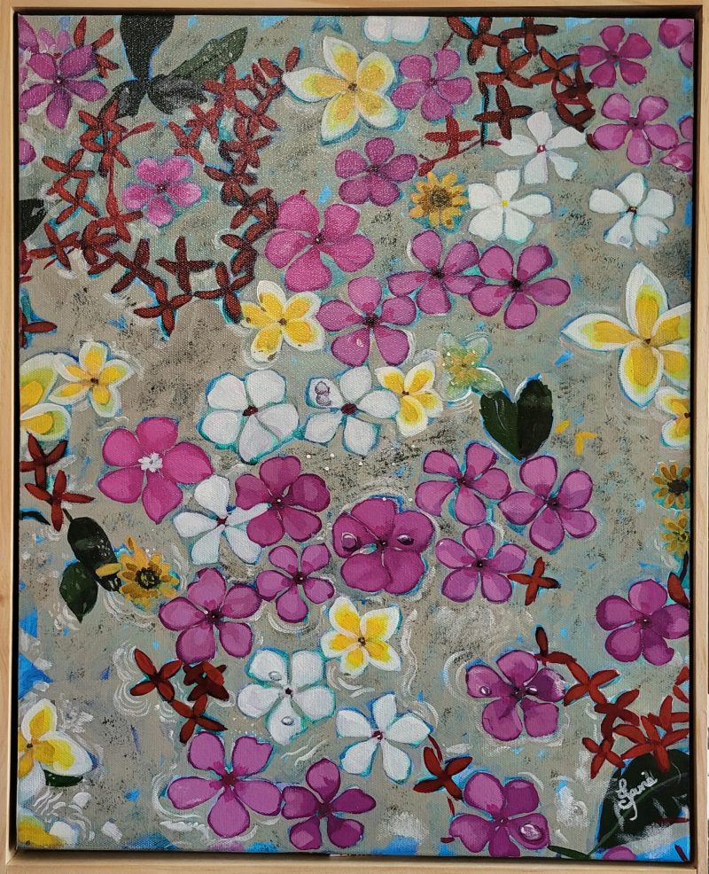 Christine – The welcome flowers of Luang Prabang