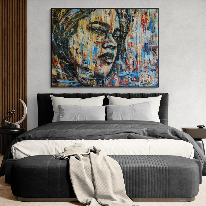 Bedroom With Bed And Storage Bench 6