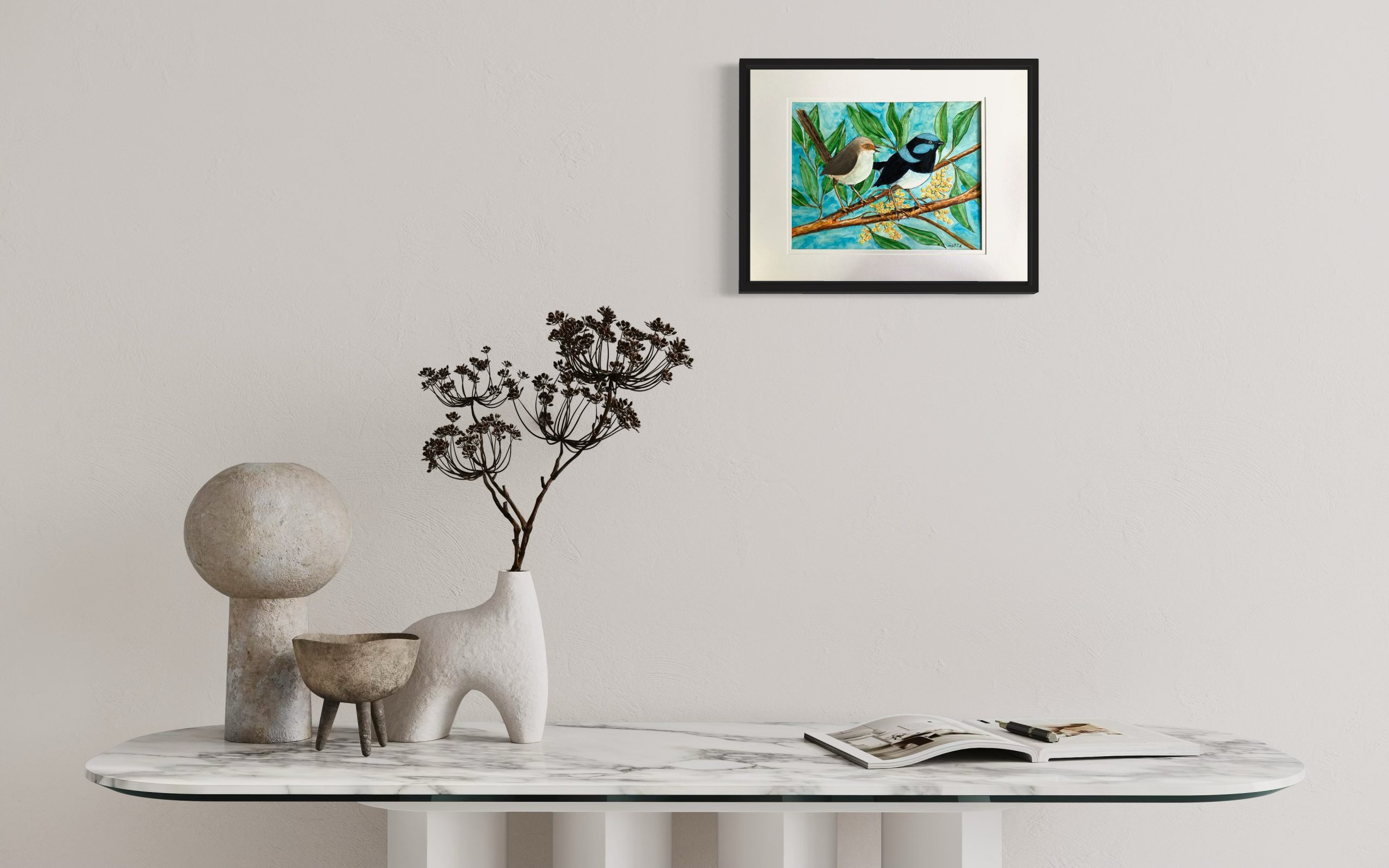 Mbj 411 Fairy Wren Couple Insuito