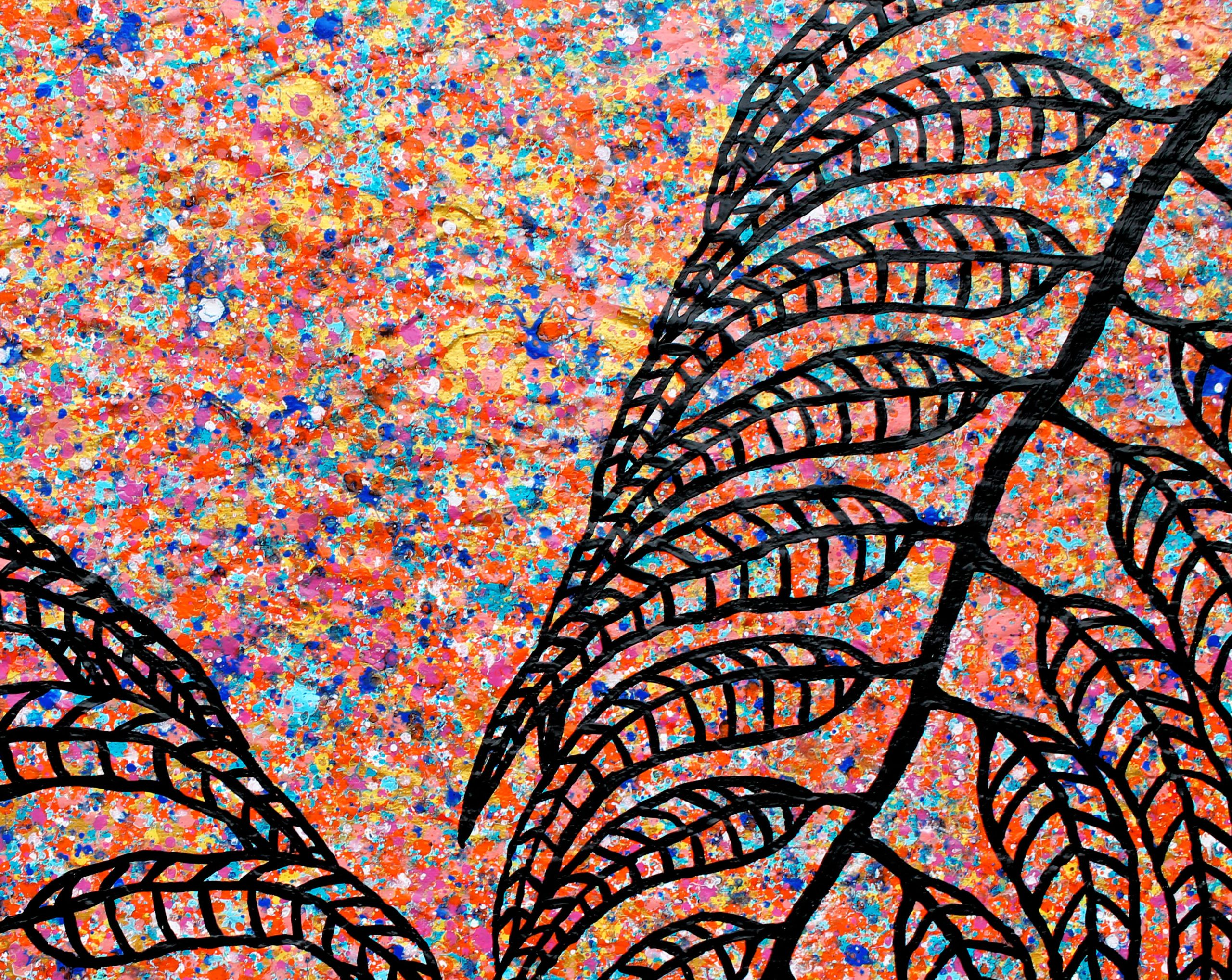 Close 2 Gum Leaves Sunset Australian Outback Textured Abstract Miranda Lloyd Artist Bluethumb