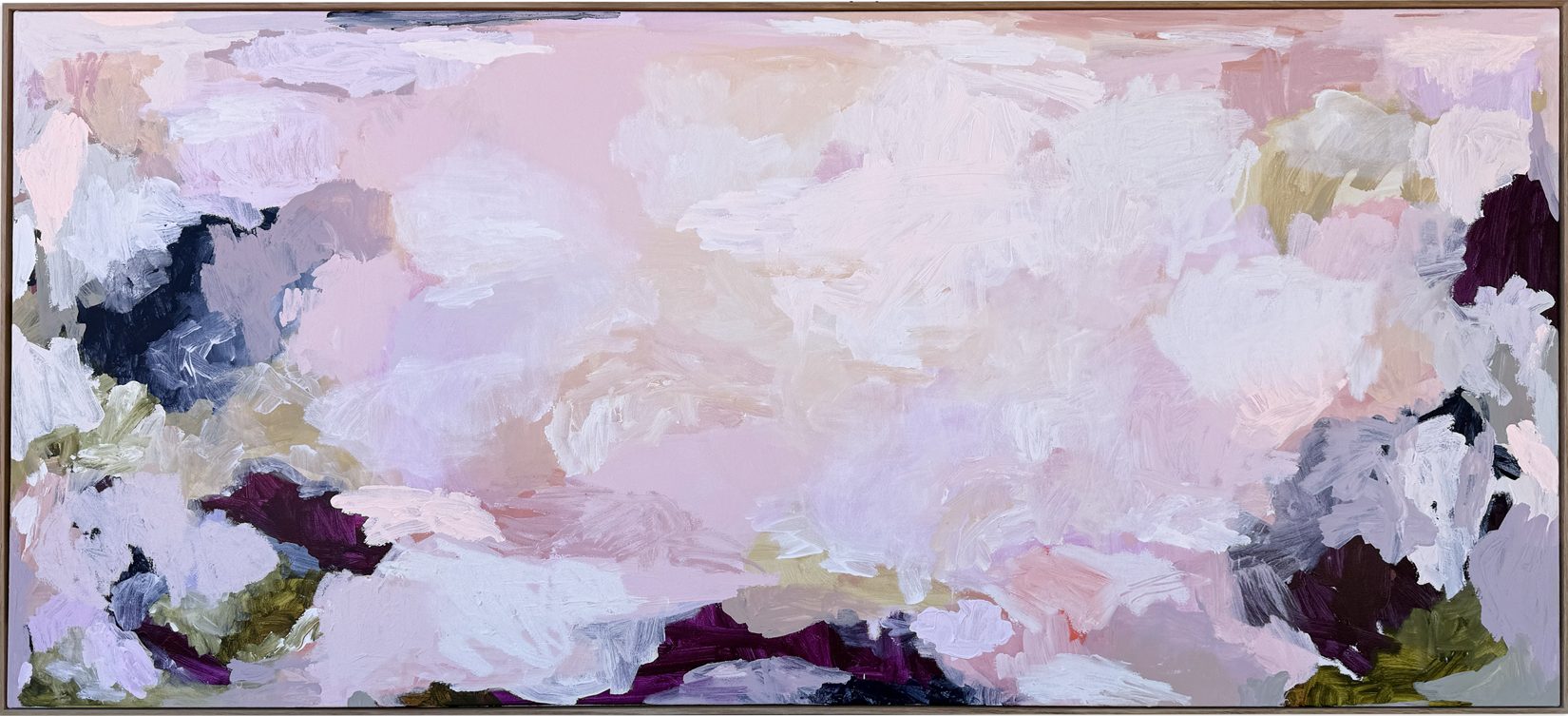 Pink Coral Rebecca Koerting Australian Contemporary Abstract
