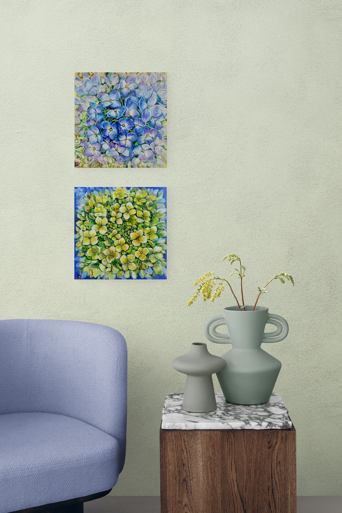 Hydgrangeas X 2 Copy Reduced