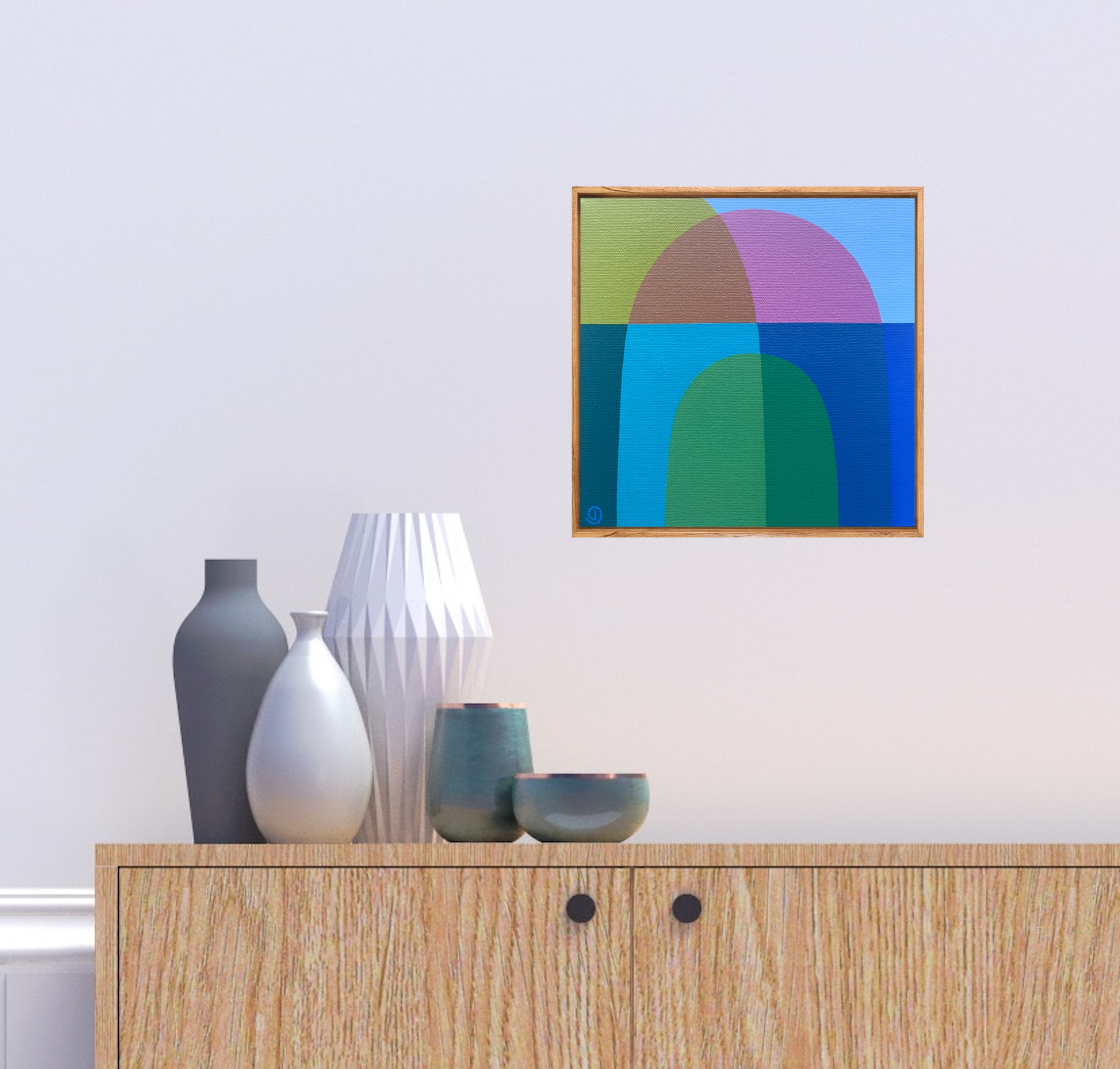 Charlotte De Pace Minibreak I Insitu Above Sidaboard Art Lovers Australia