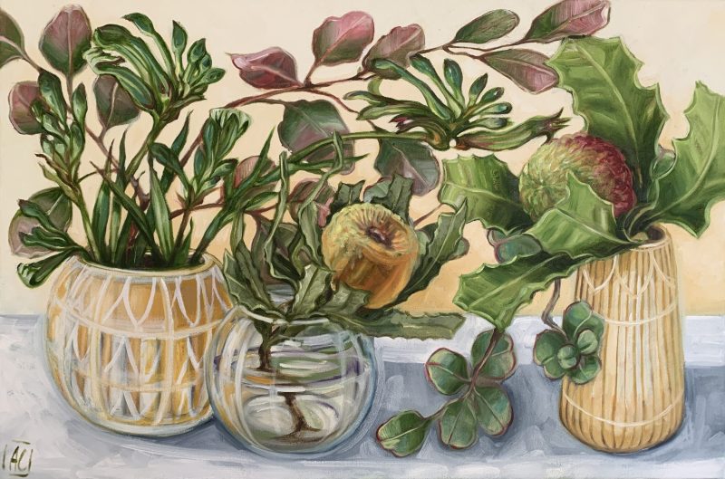 Outside the Studio door