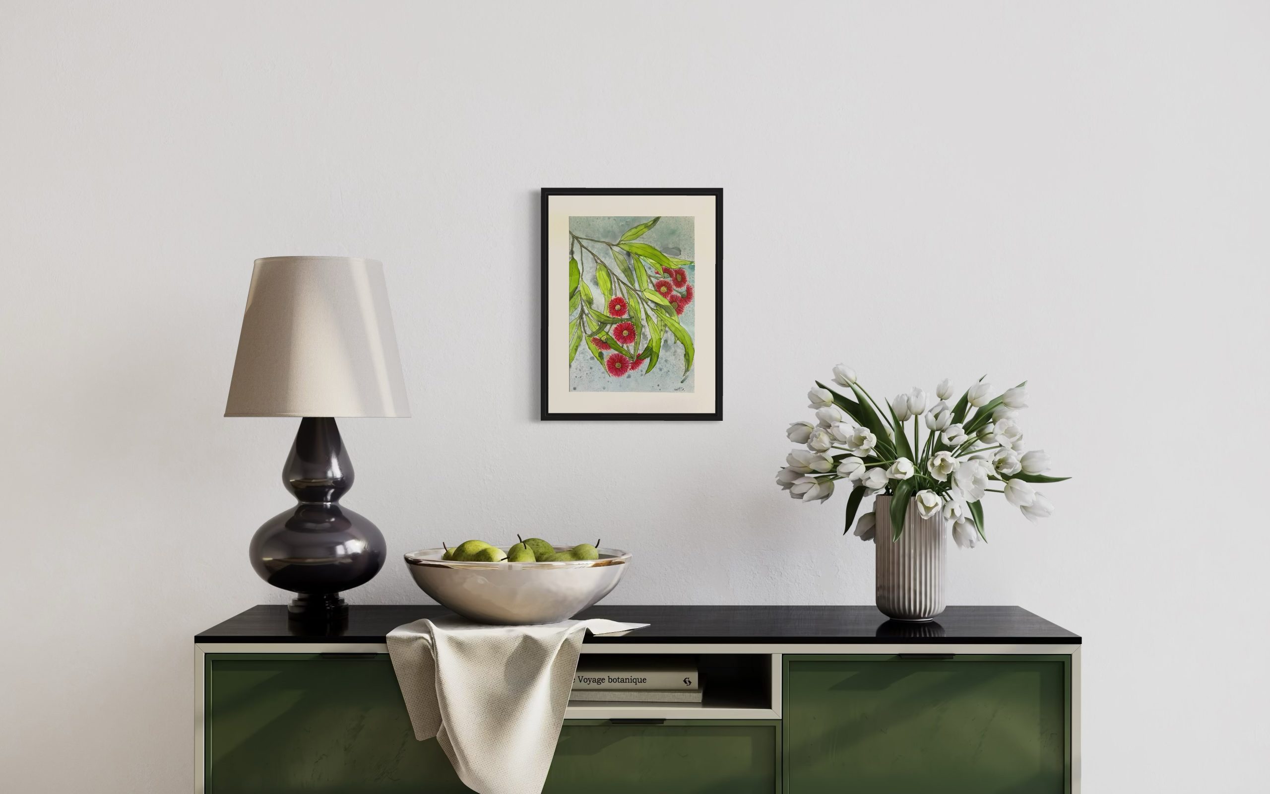 Mbj 409 Red Gum Flowers In Suito