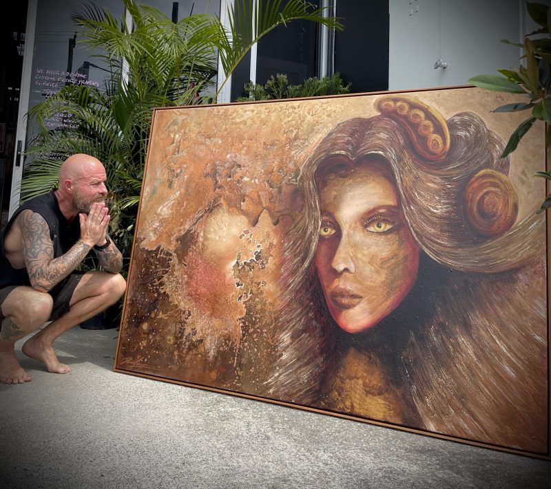 TYCHE – Commissioned piece – Sold by ArtLovers