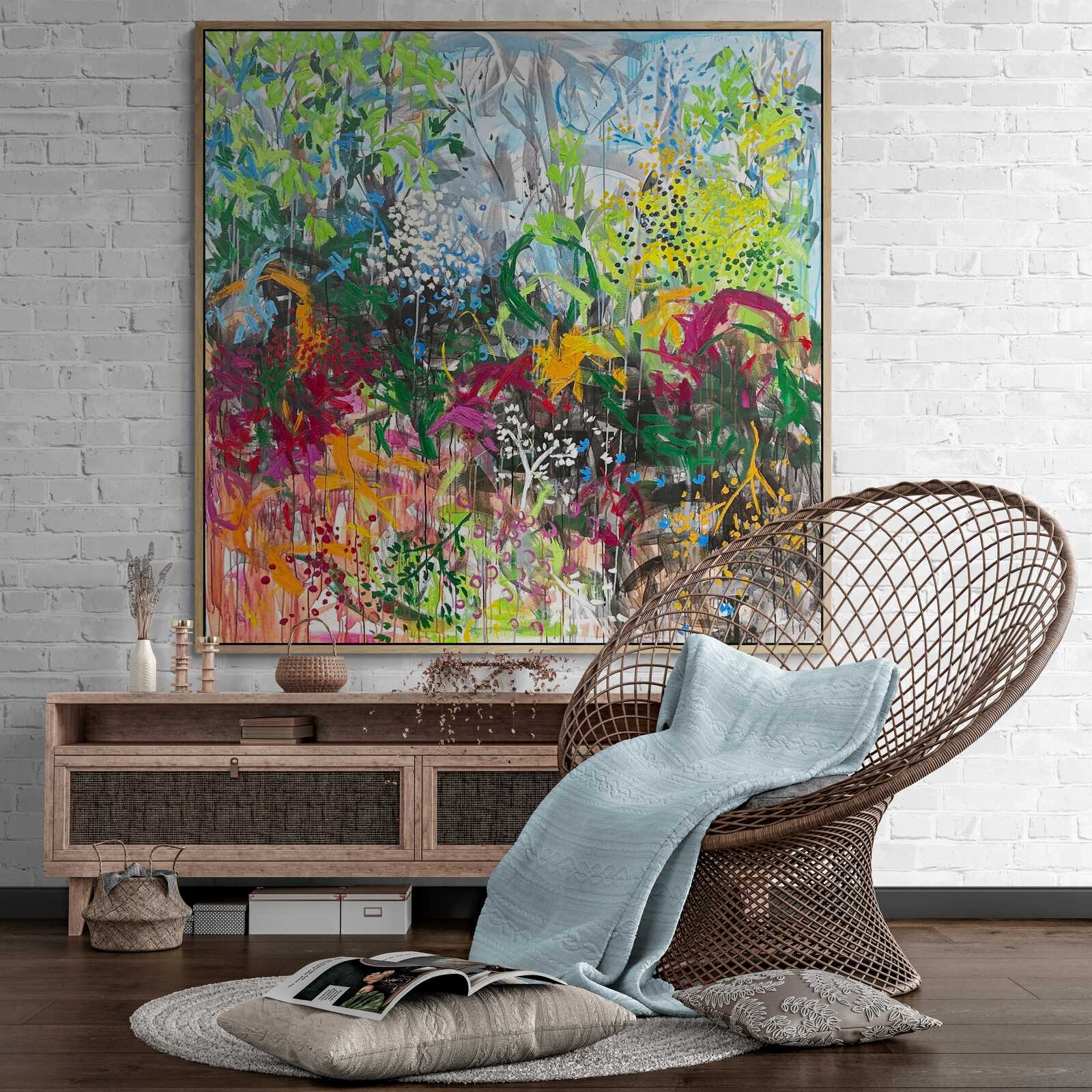 Belinda Nadwie Art Australian Artist Crimson Sundown P2