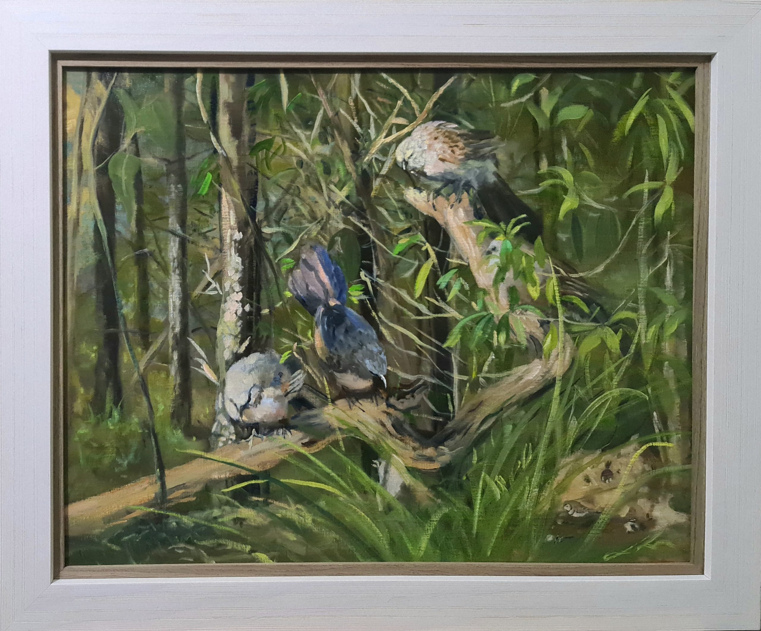 Happy Jacks In Frame Jo S. Stacey Oils