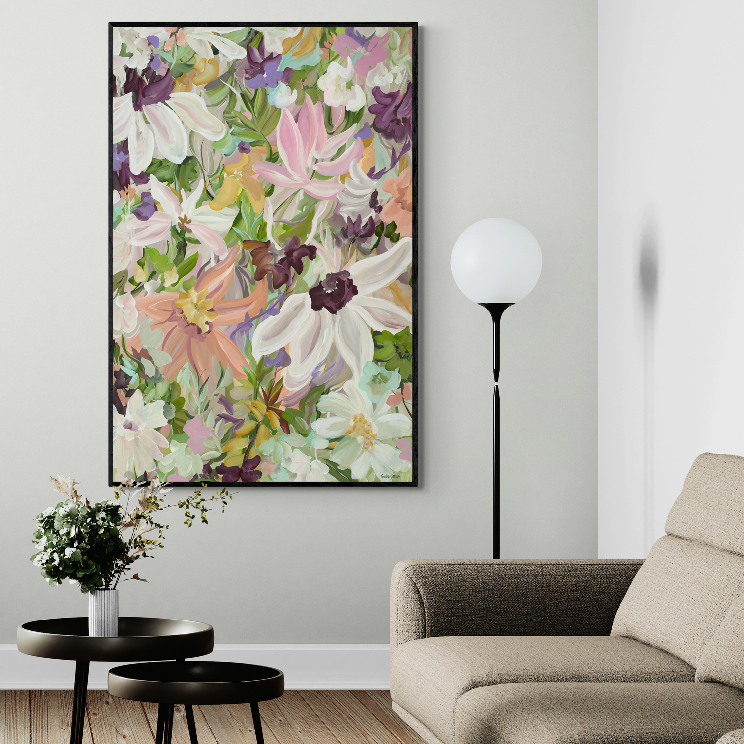 Wildflower Obsession Wall Art Room 3