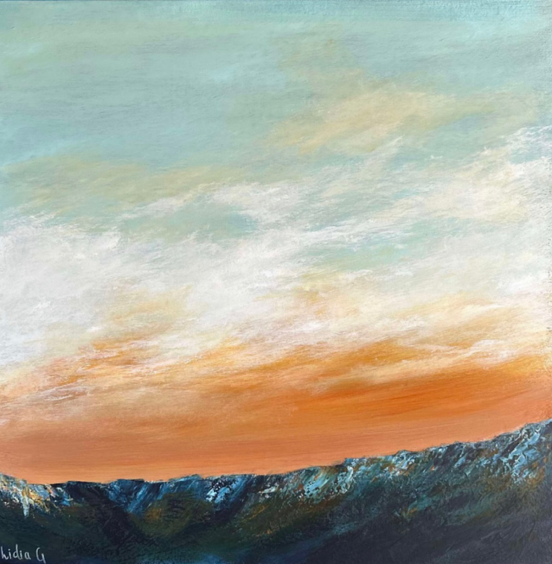 Echoes of a golden sunset