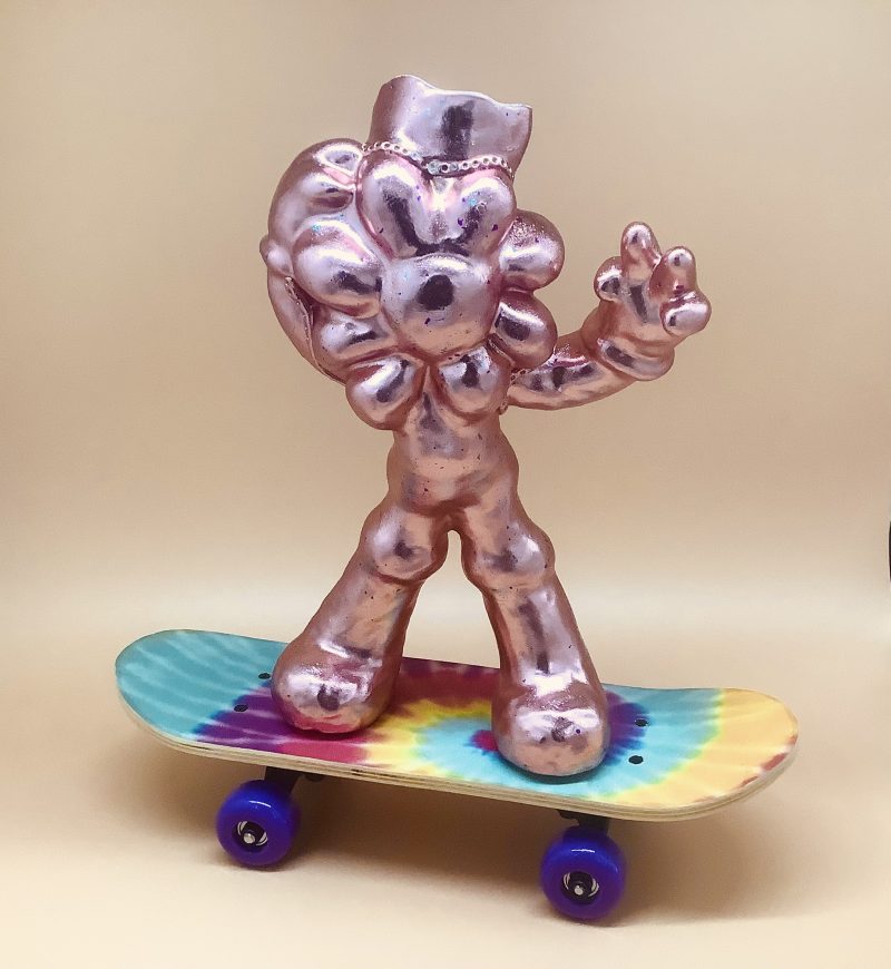 Flower Power Girl Skater