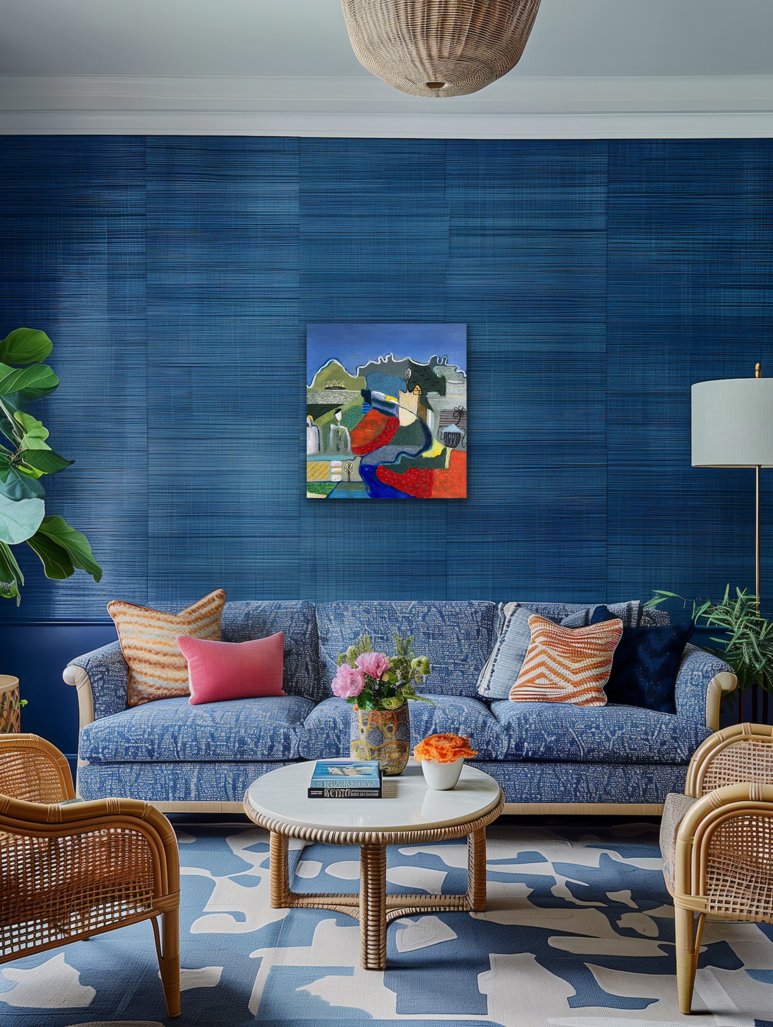 Fields Of (e)motion Insitu Living Room