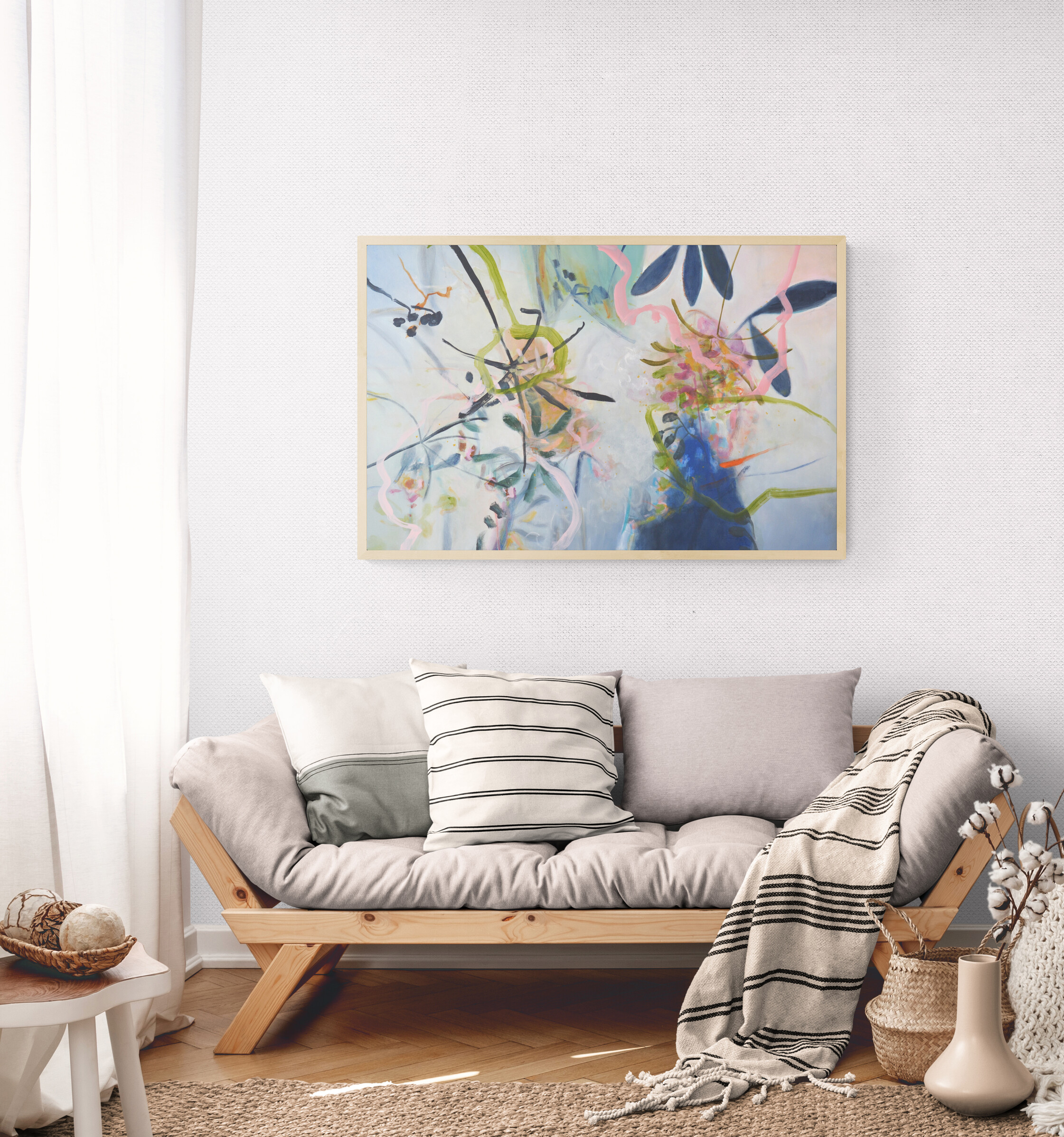 Peaceful Living Room Wall (1)