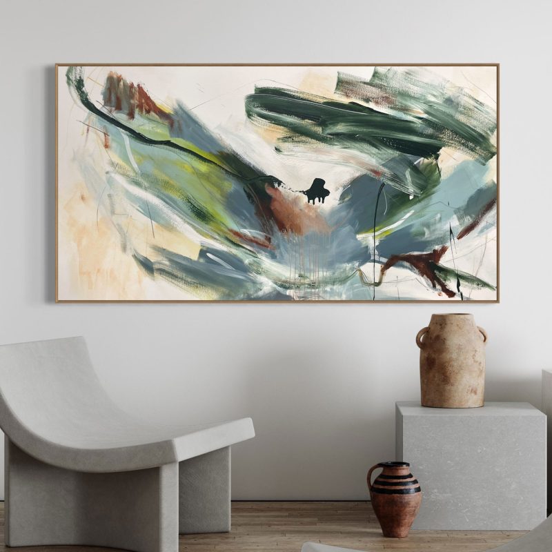 Throwing Caution – Framed