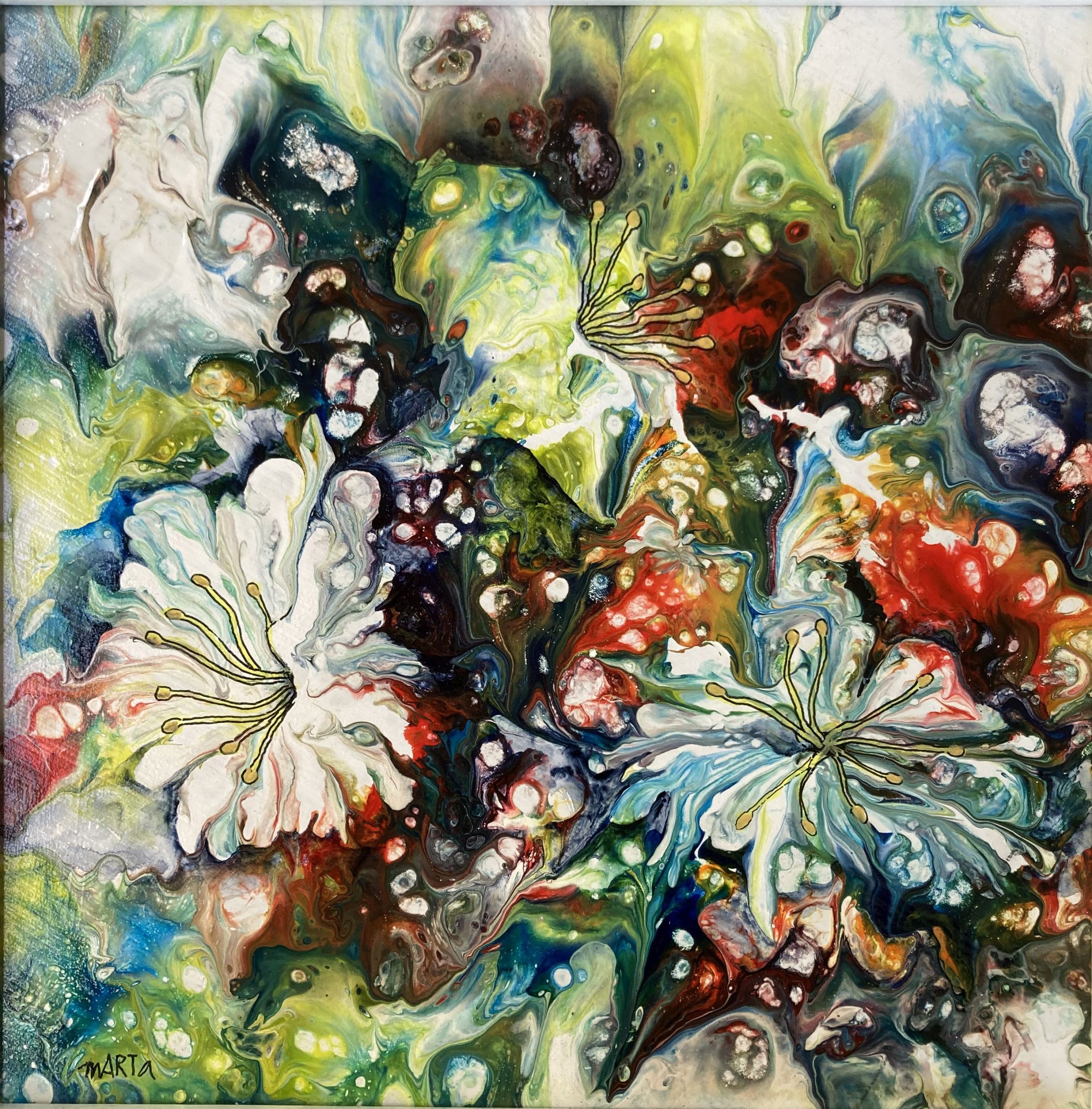 Mbj 403 Wild Flowers Unframed