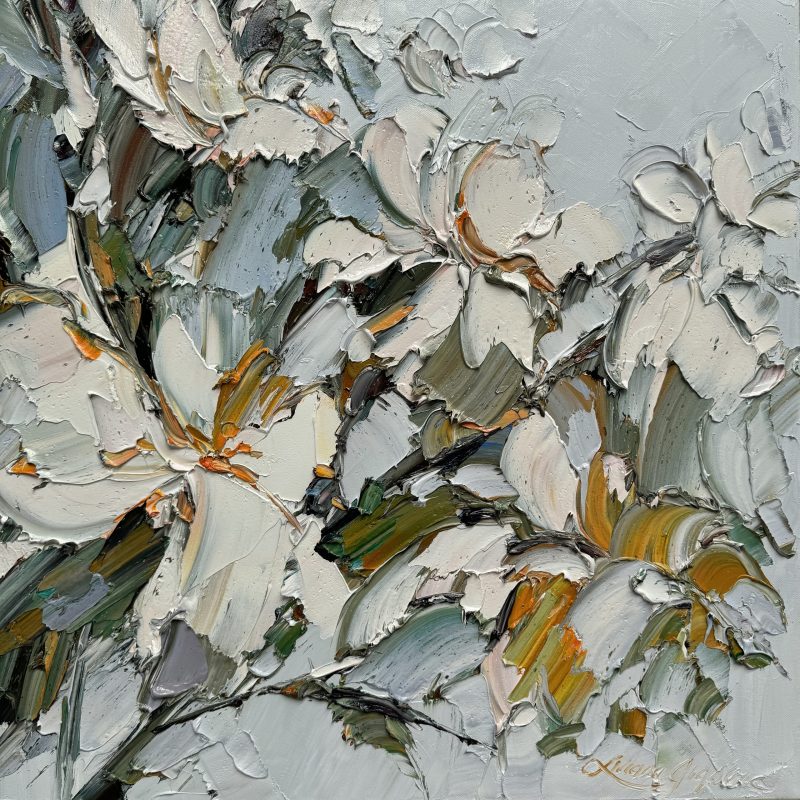 White magnolia No 34