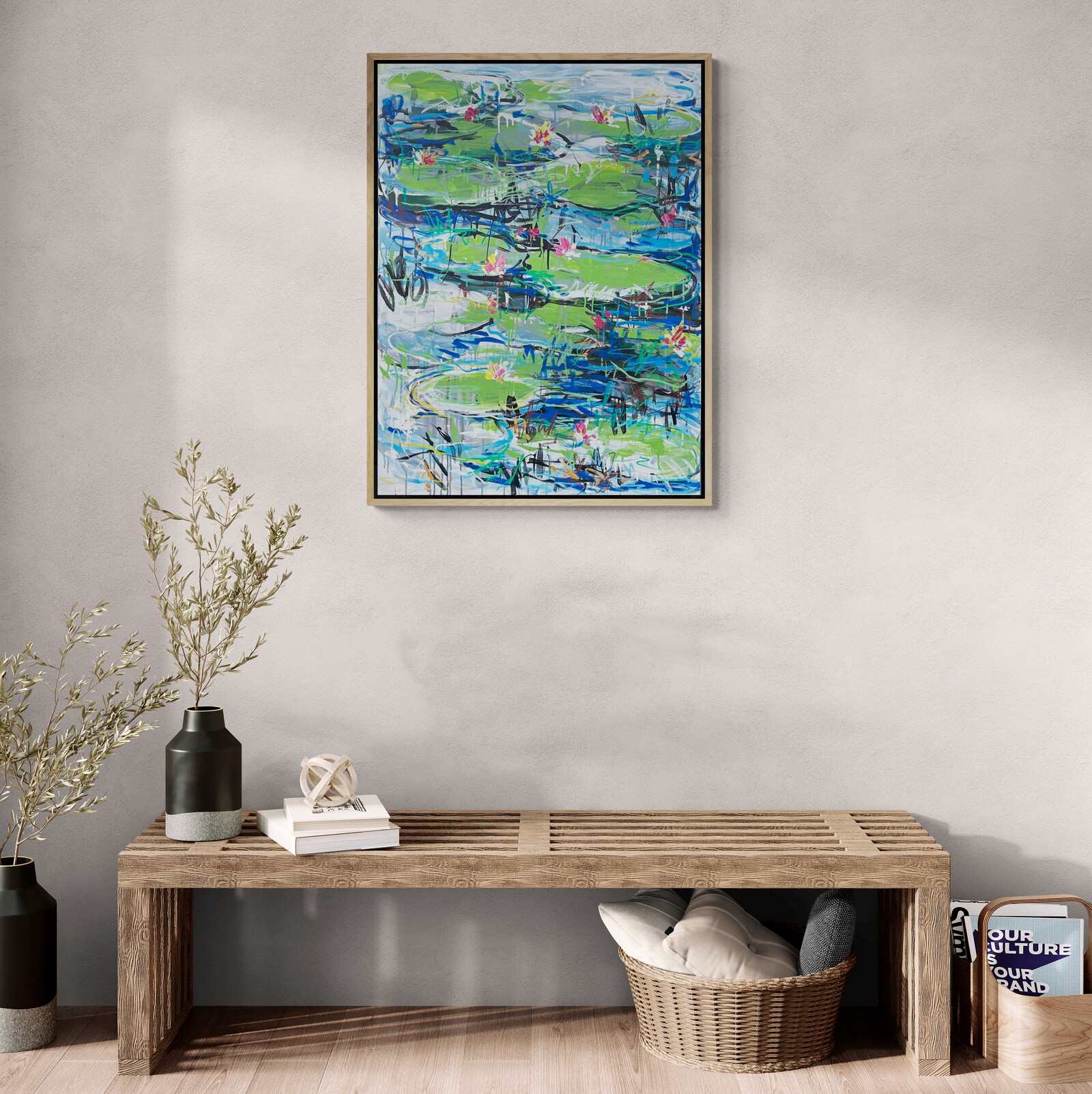 Belinda Nadwie Art Australian Artist Blue Reverie P1