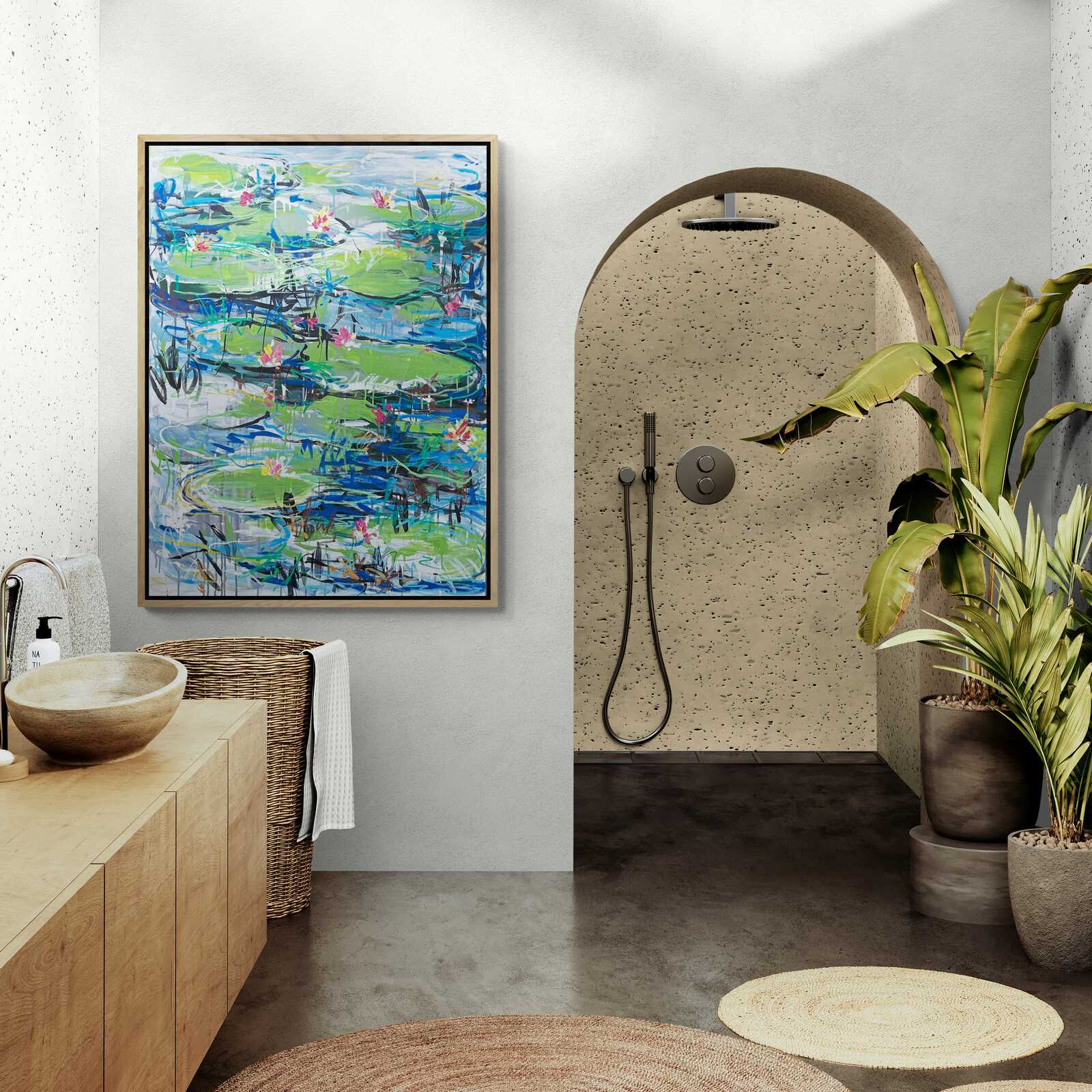 Belinda Nadwie Art Australian Artist Blue Reverie P4