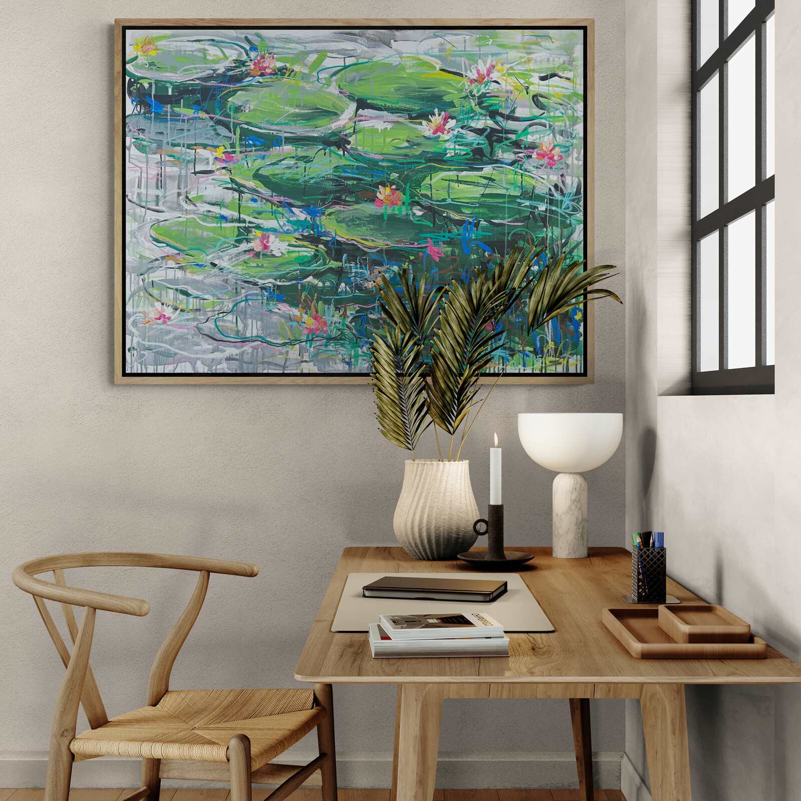 Belinda Nadwie Art Australian Artist Whispers Of The Pond P4