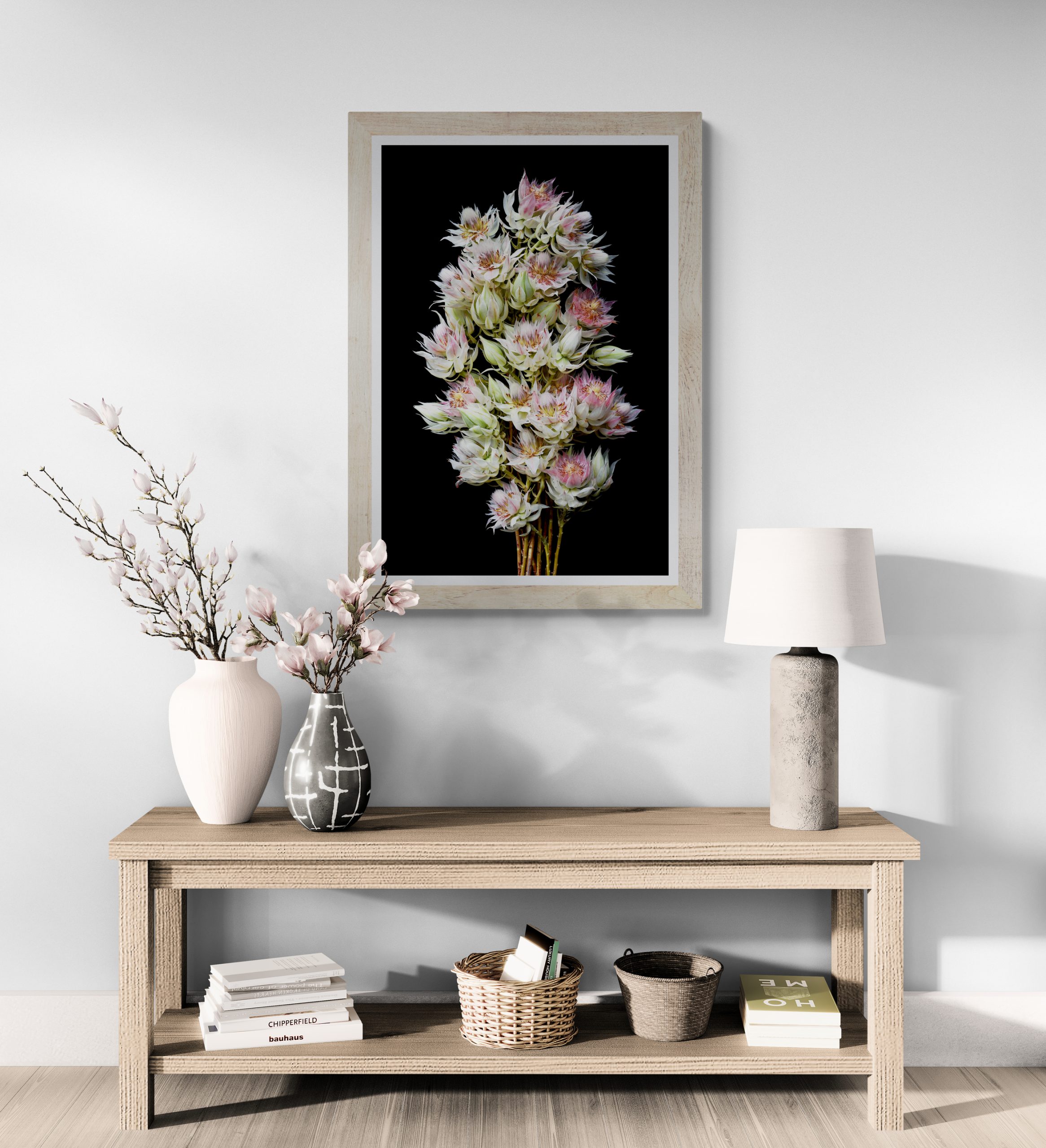 Living Area With Wooden Console Table (7)