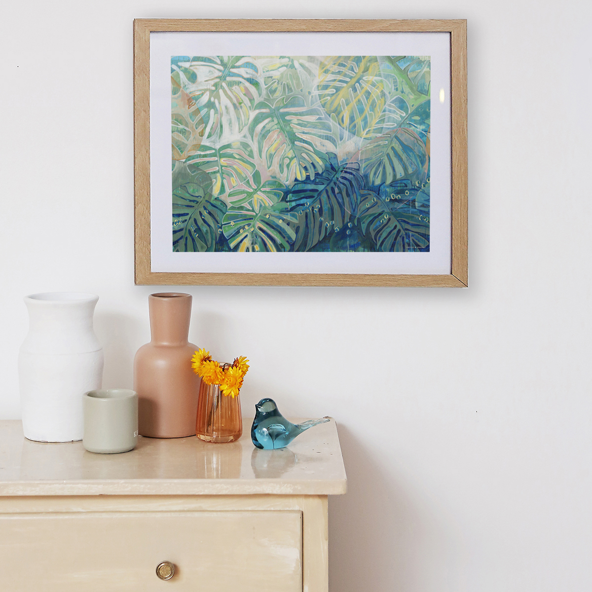 Lr 105 Native Monstera Moment I Smith And Brooks Art Large Tropical Art Large Scale Coastal Art Daintree Art Holiday Vibes