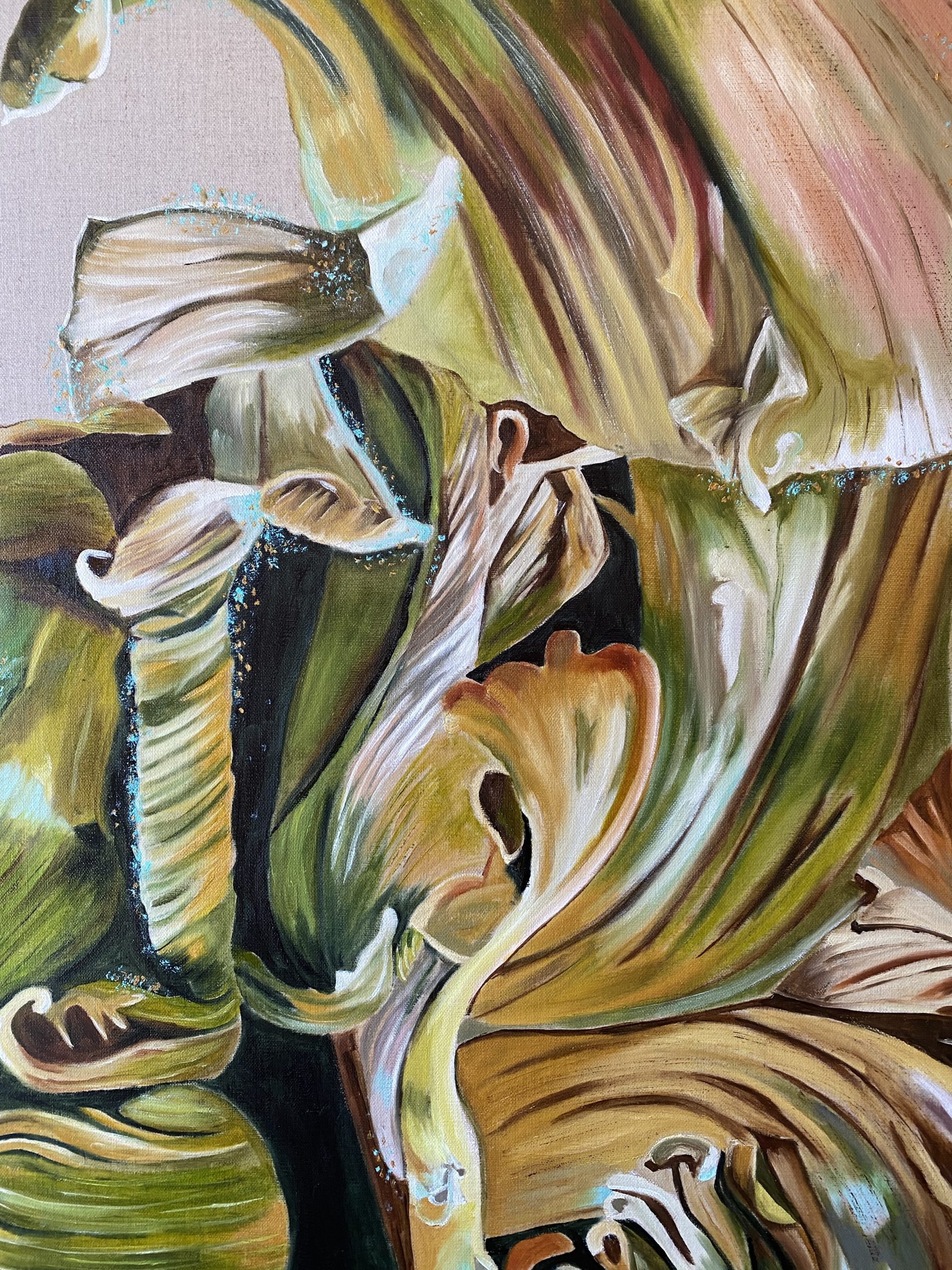 Tulip Tapestry Closeup1 Wendy Peters