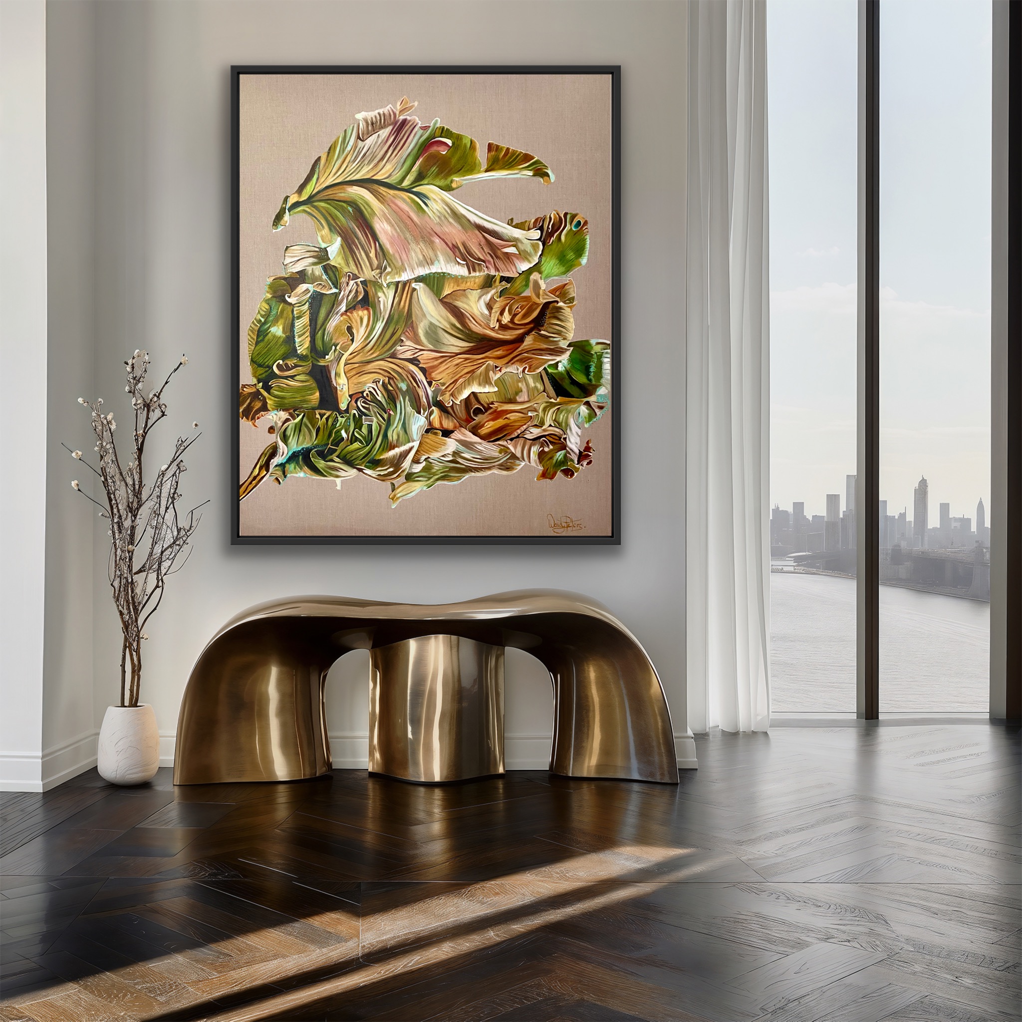 Tulip Tapestry Insitu4 Wendy Peters